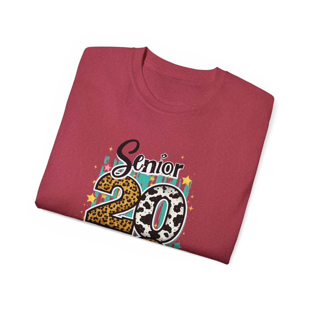 Senior 2026 Leopard & Zebra Print Graduation T‑Shirt