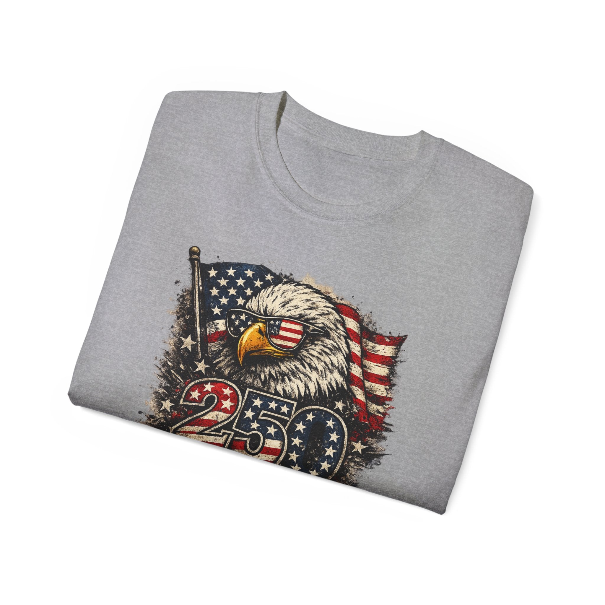 Patriotic Eagle 250th Anniversary T-Shirt