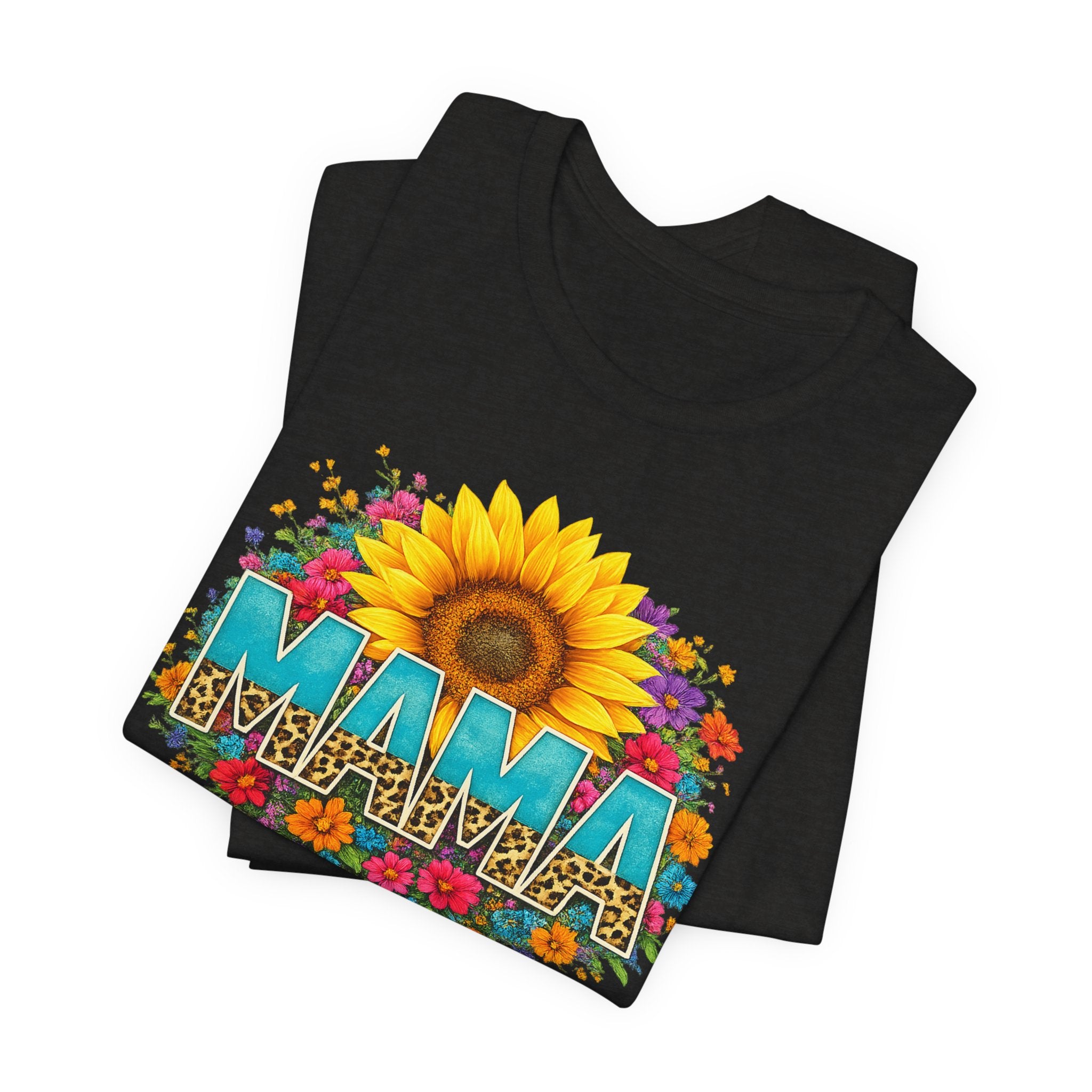 Mama Sunflower Tee — Floral "Mama" Mother's Day Gift Shirt