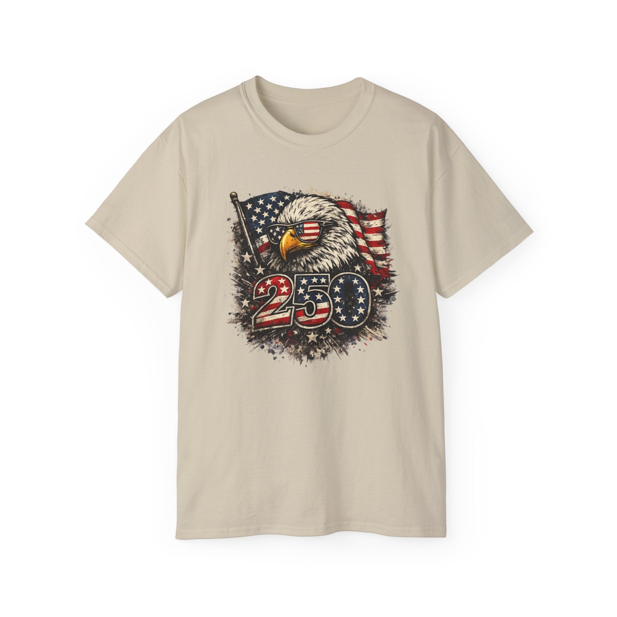 Patriotic Eagle 250th Anniversary T-Shirt
