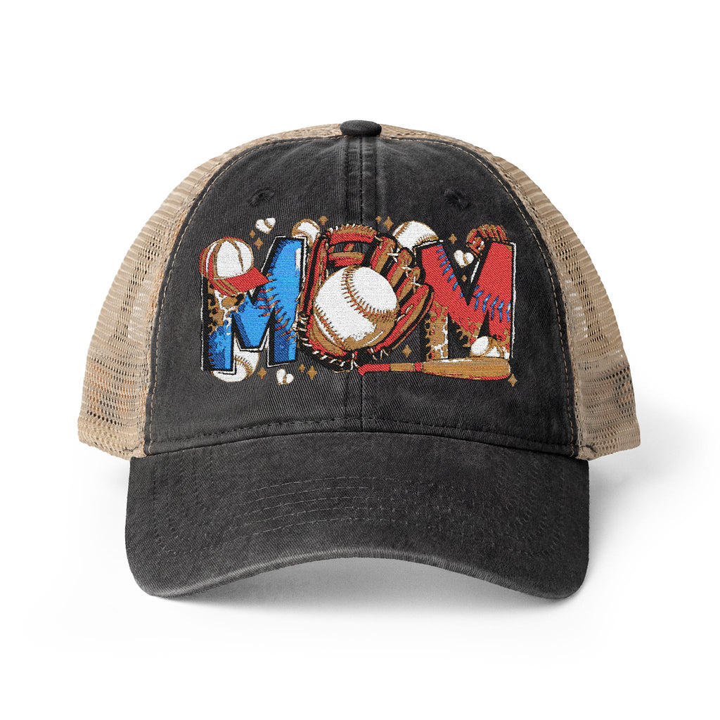 Women's Washed Mesh-Back Cap