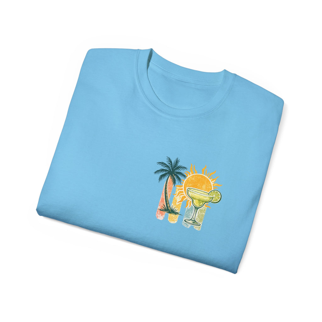Sunshine & Margaritas Tee — Tropical Cocktail Beach T-Shirt