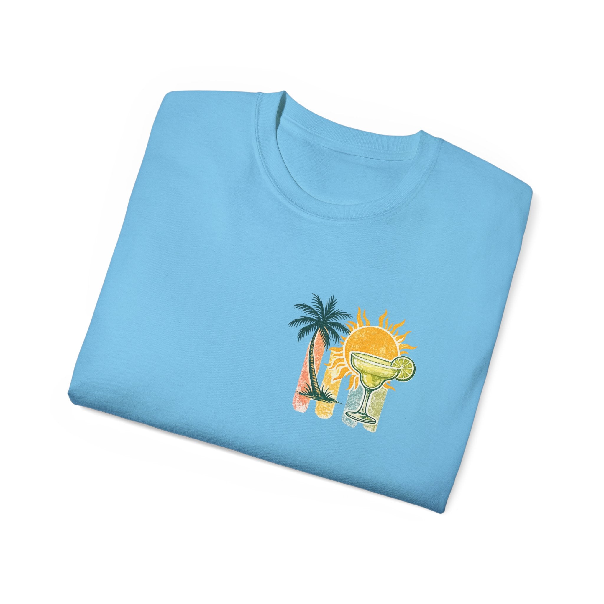 Sunshine & Margaritas Tee — Tropical Cocktail Beach T-Shirt