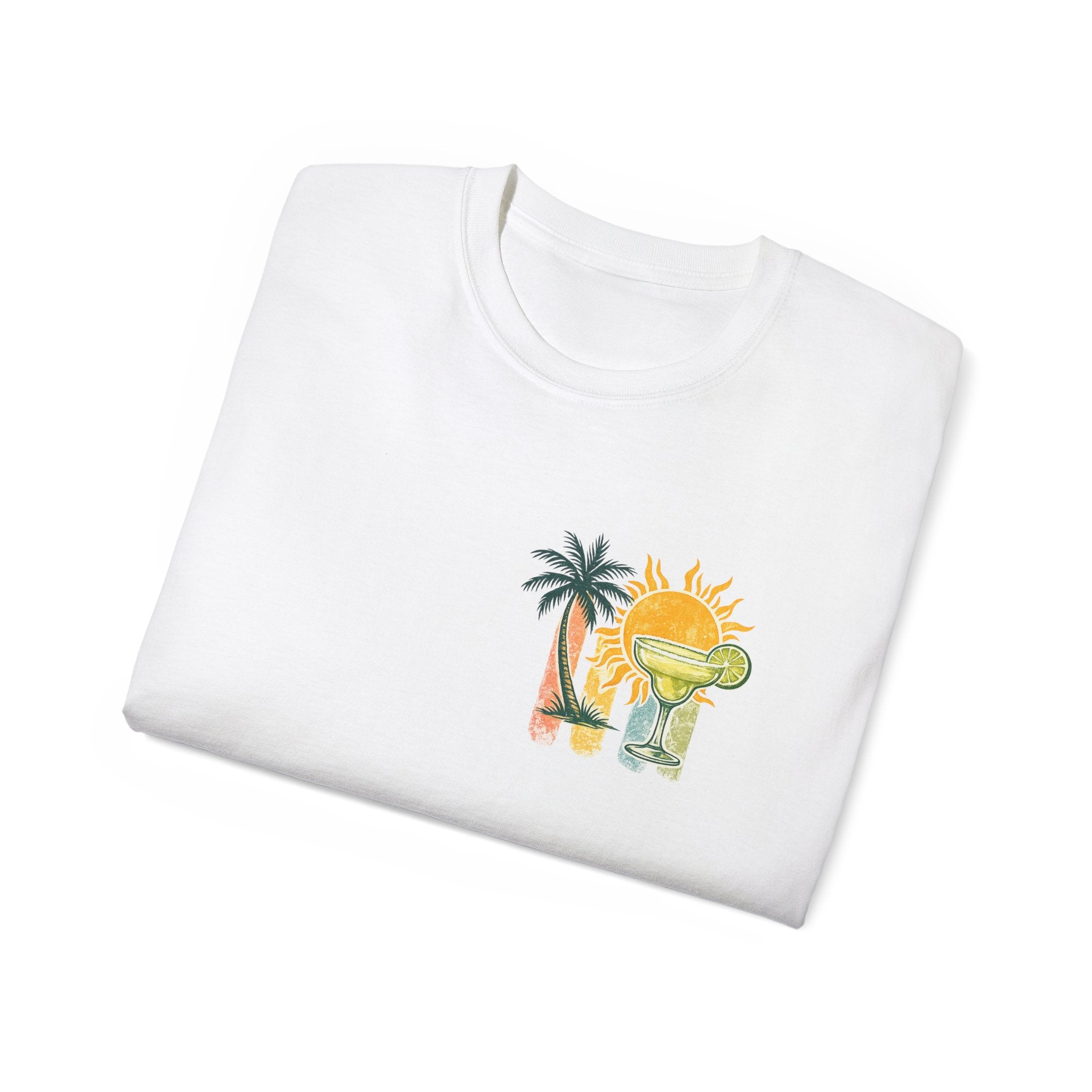 Sunshine & Margaritas Tee — Tropical Cocktail Beach T-Shirt