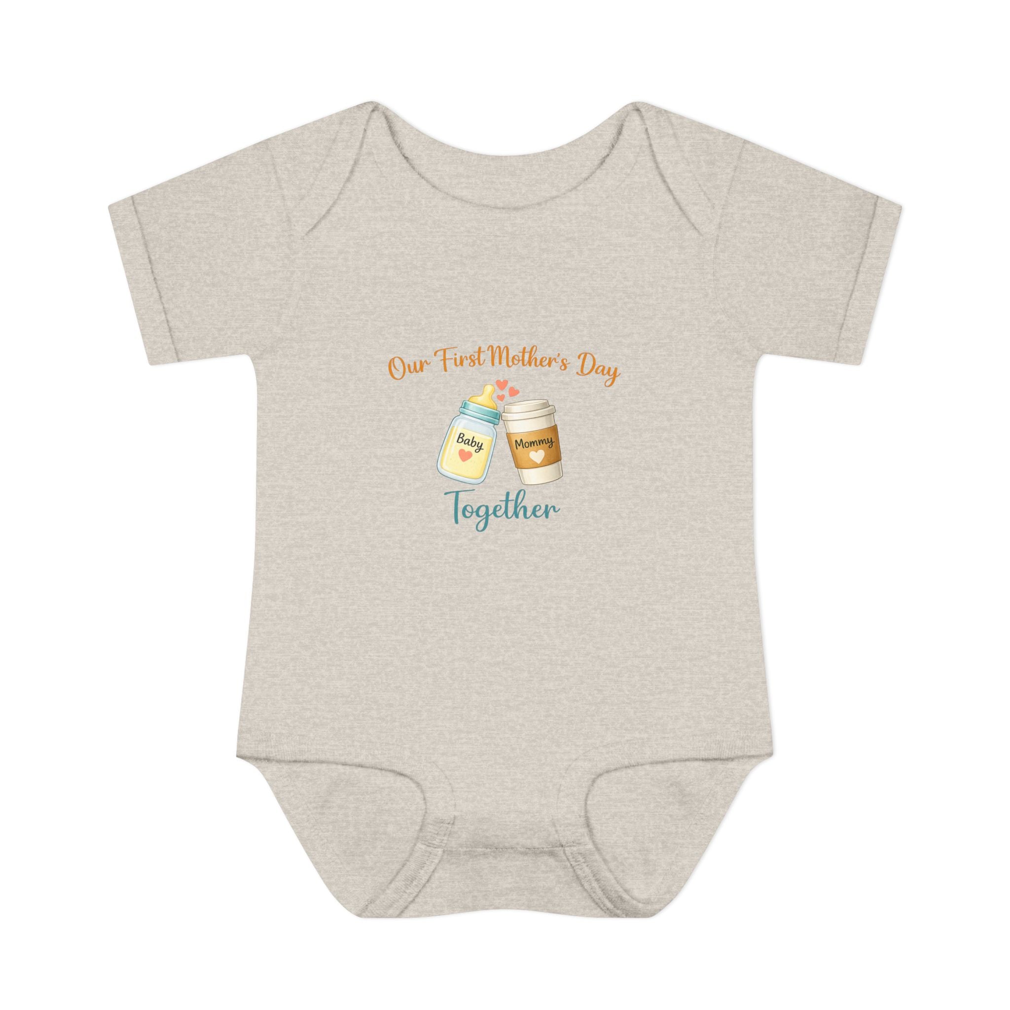 Our First Mother’s Day Together Baby Bodysuit — Infant Mother’s Day Onesie