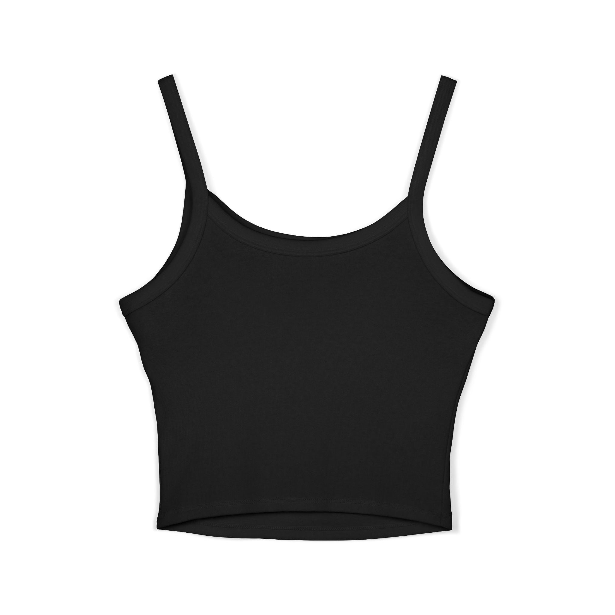 Senior Est. 2026 Tank Top — Women's Graduation Spaghetti Strap Crop