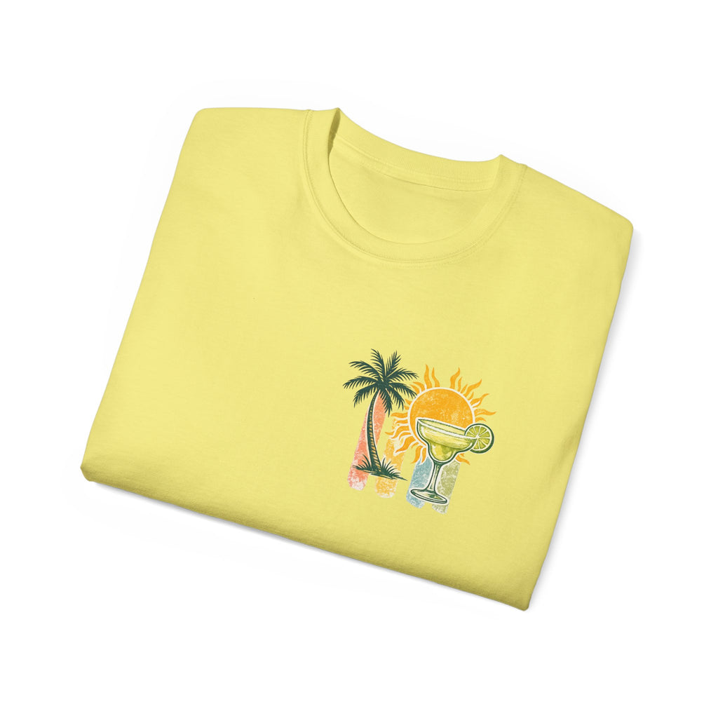 Sunshine & Margaritas Tee — Tropical Cocktail Beach T-Shirt