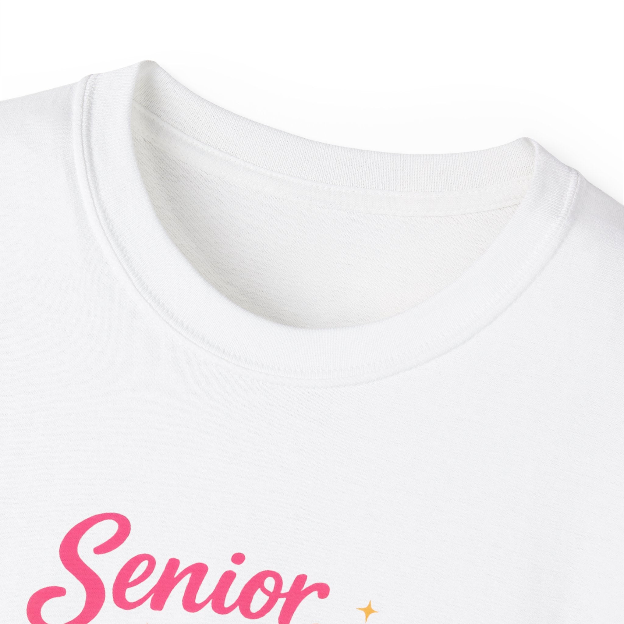Senior 2026 Floral Graduation T-Shirt — "On to the Next Chapter"