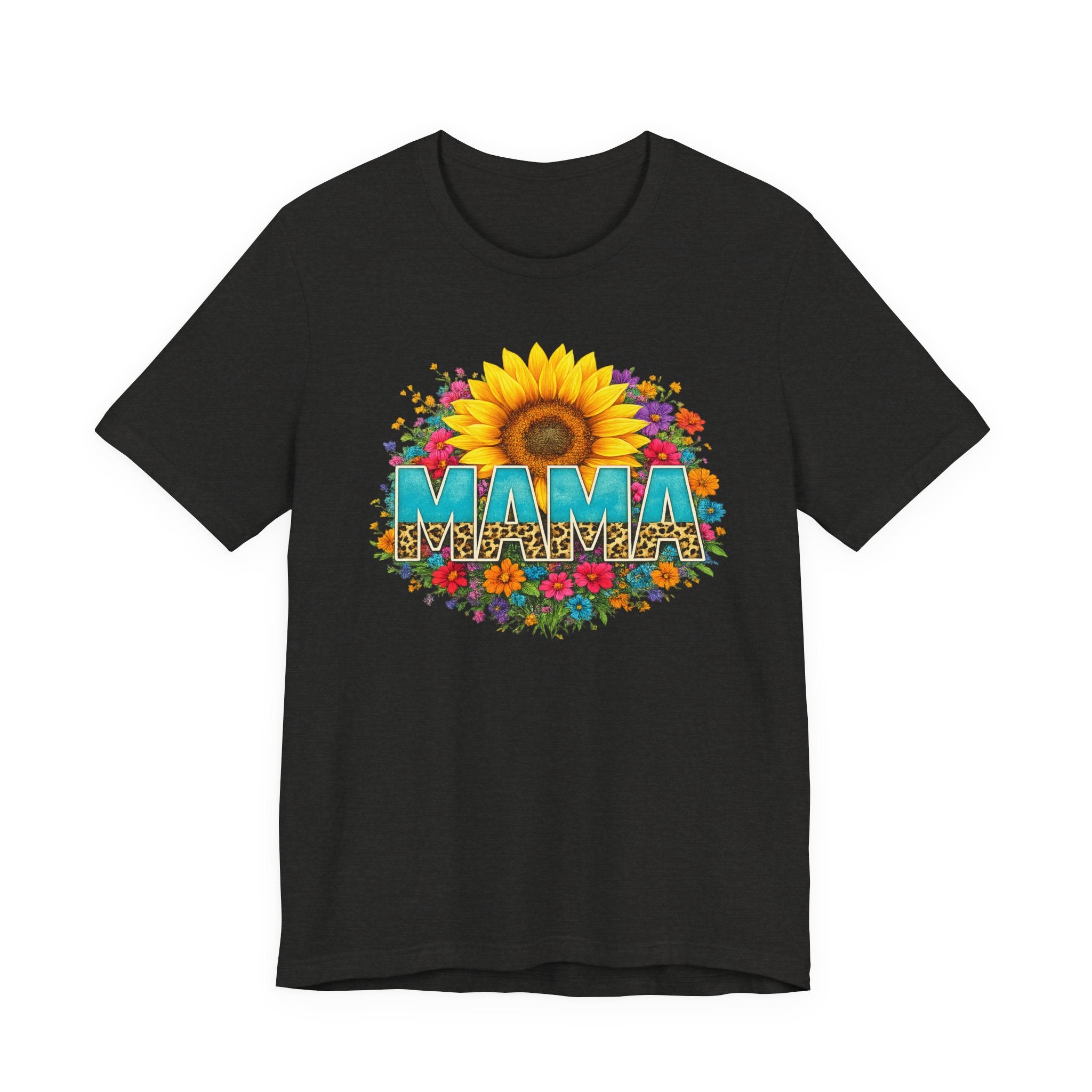Mama Sunflower Tee — Floral "Mama" Mother's Day Gift Shirt