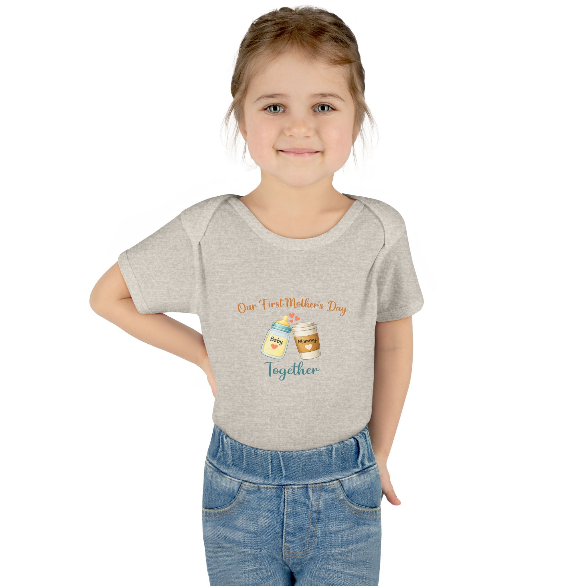 Our First Mother’s Day Together Baby Bodysuit — Infant Mother’s Day Onesie