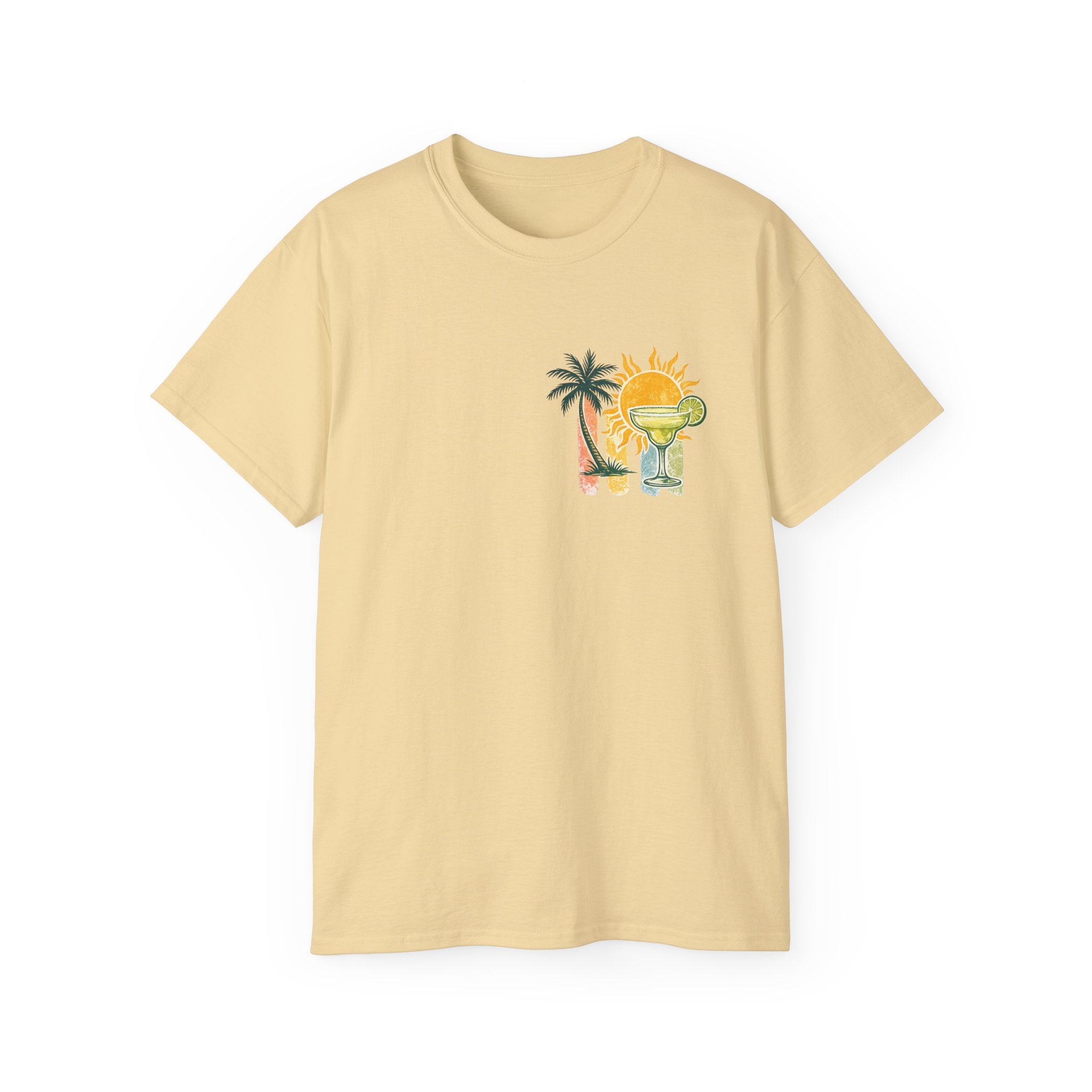 Sunshine & Margaritas Tee — Tropical Cocktail Beach T-Shirt