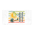 Beach Towel - Sunshine Margaritas Tropical Palm Beach Towel