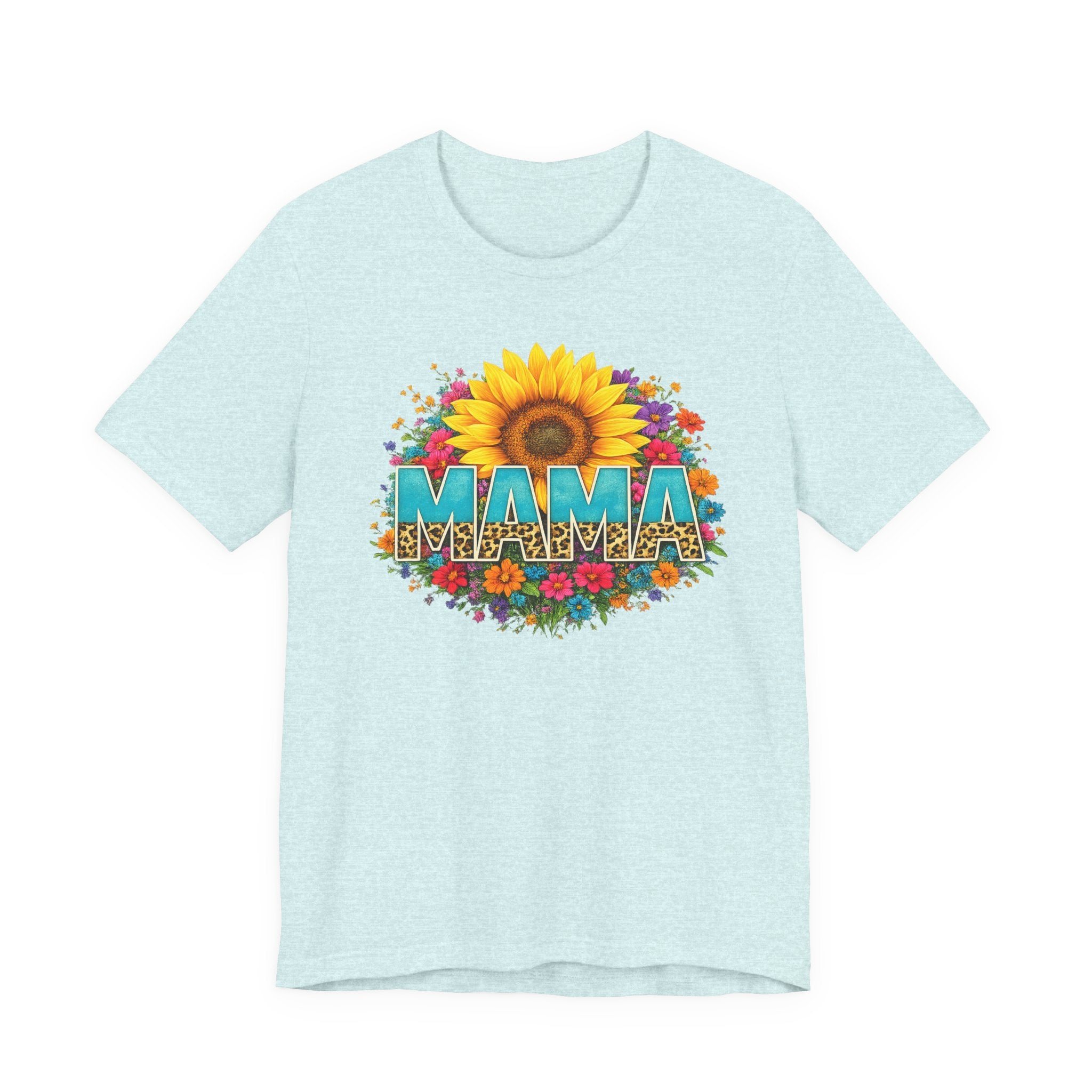Mama Sunflower Tee — Floral "Mama" Mother's Day Gift Shirt
