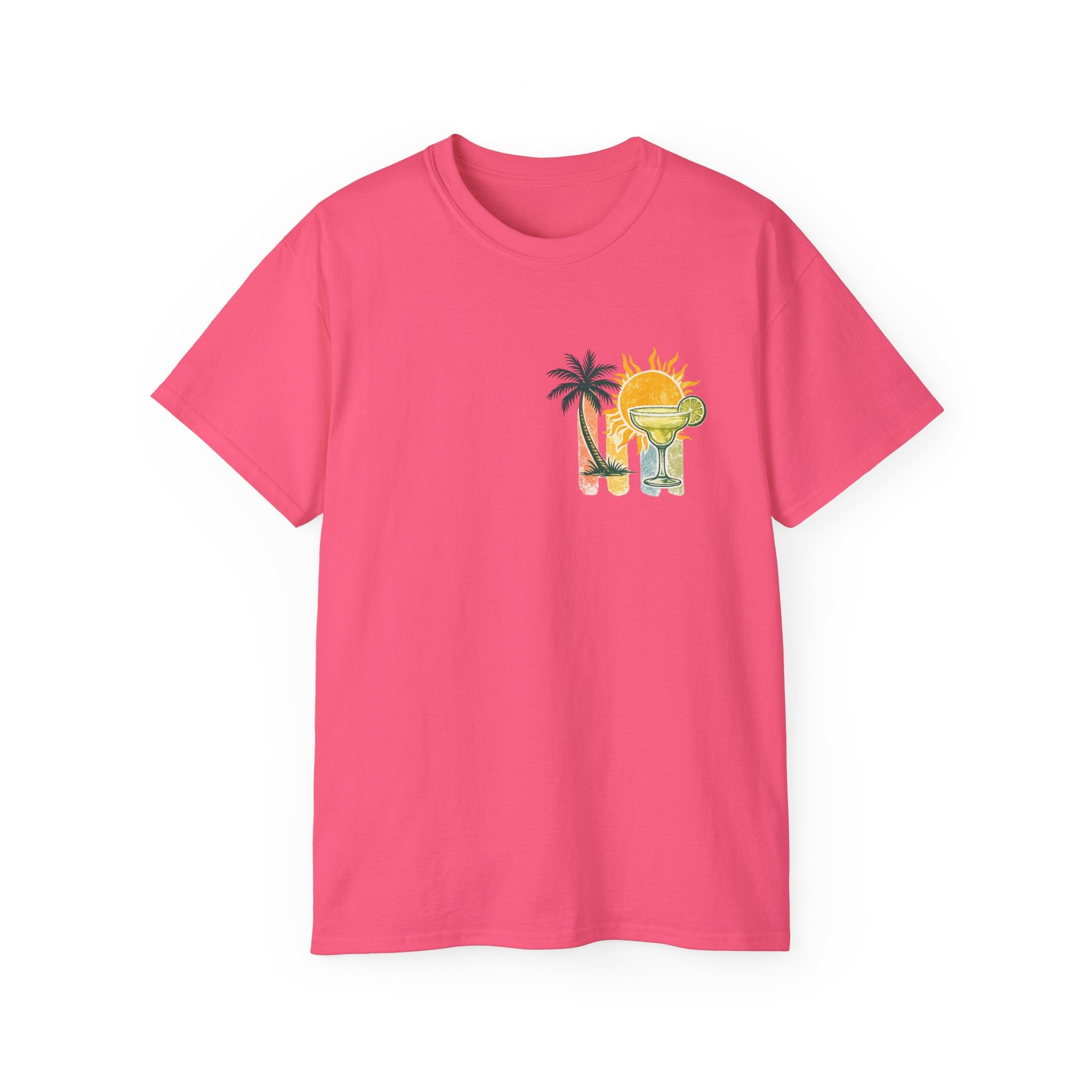 Sunshine & Margaritas Tee — Tropical Cocktail Beach T-Shirt