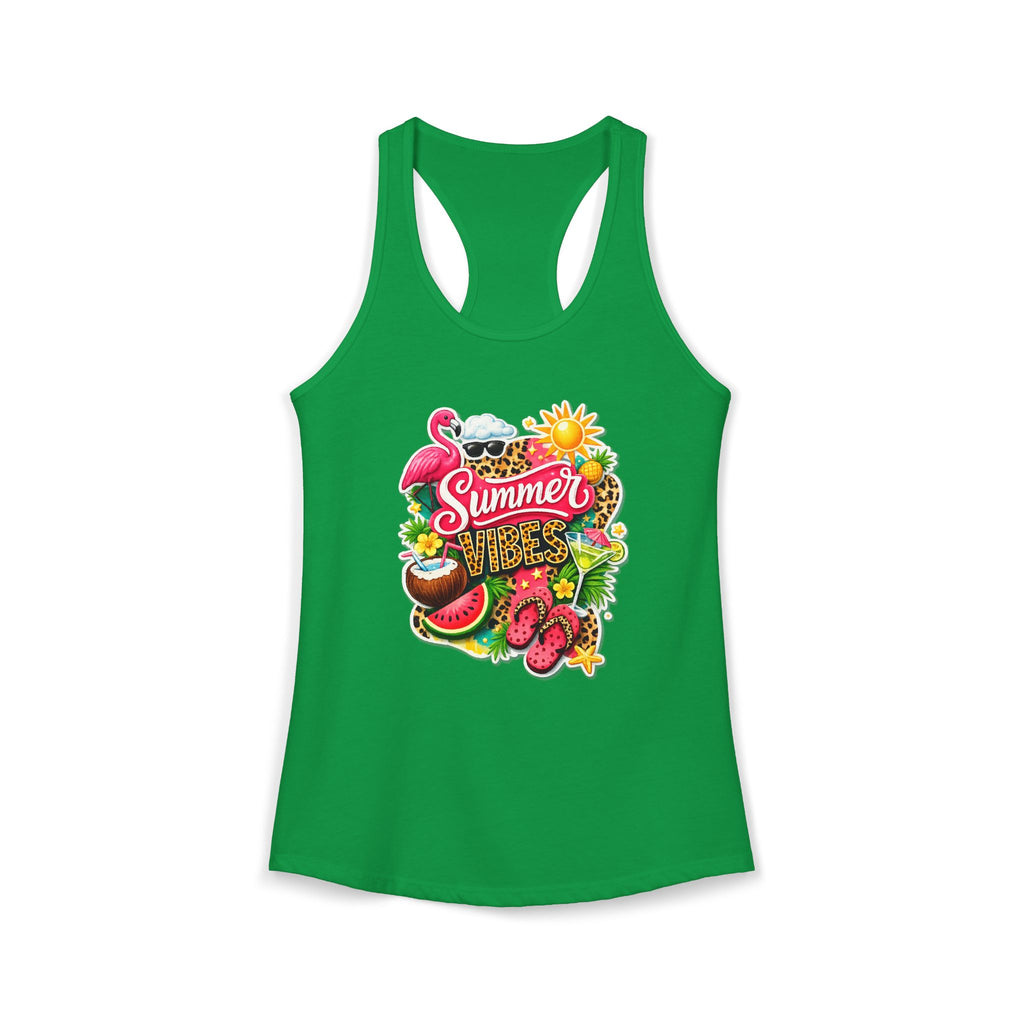 Women's Summer Vibes Racerback Tank