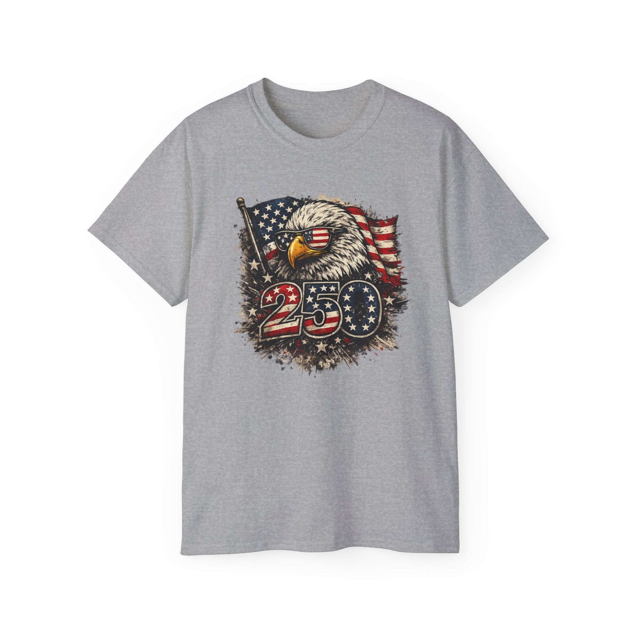 Patriotic Eagle 250th Anniversary T-Shirt