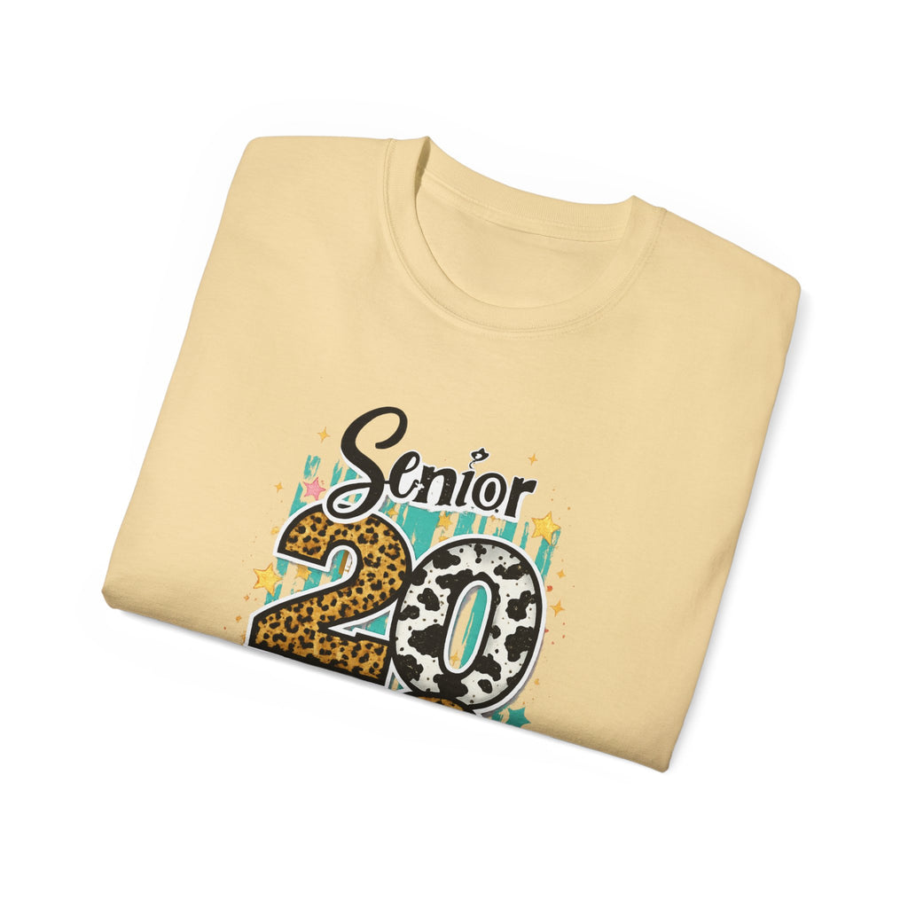 Senior 2026 Leopard & Zebra Print Graduation T‑Shirt