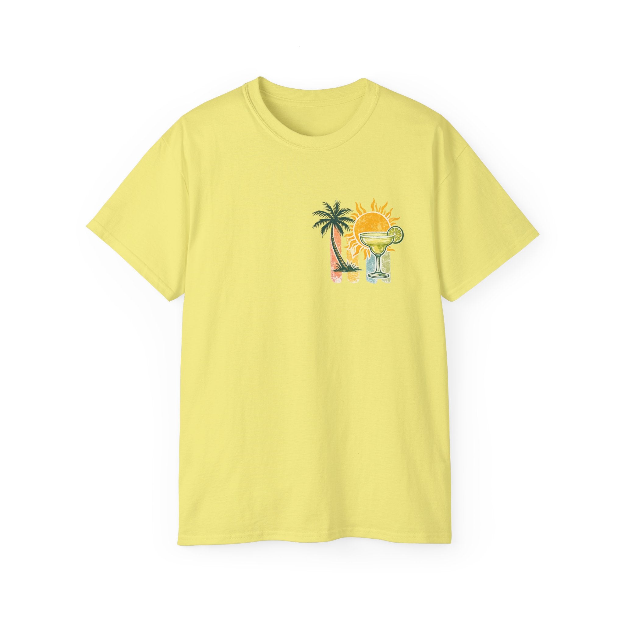 Sunshine & Margaritas Tee — Tropical Cocktail Beach T-Shirt