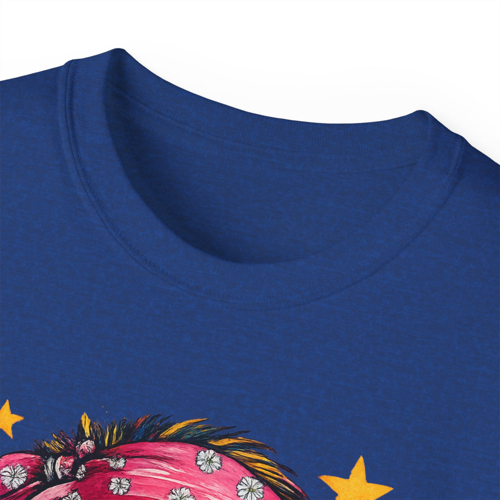 'Merica Eagle T-Shirt — Patriotic Bald Eagle with Sunglasses & Floral Design