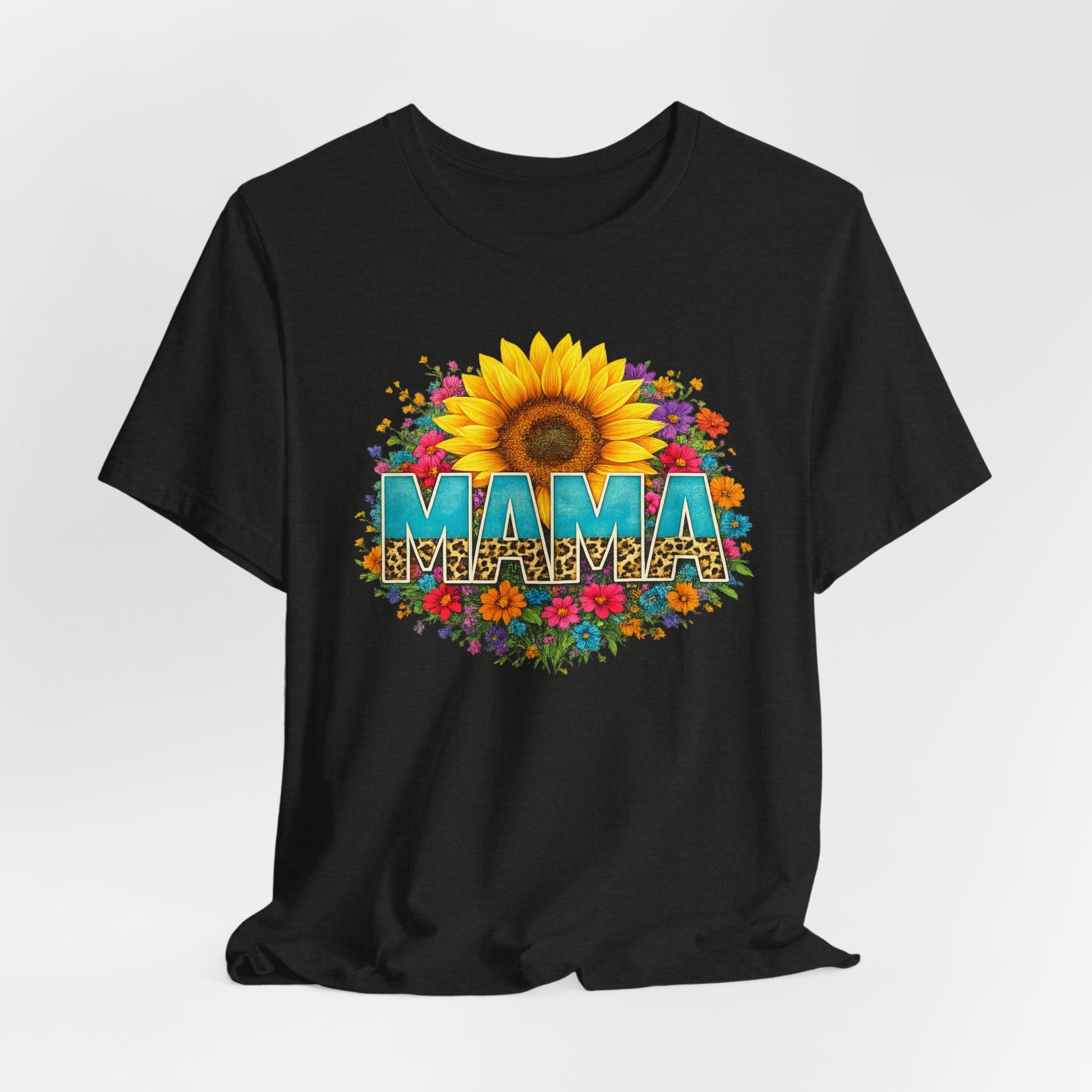 Mama Sunflower Tee — Floral "Mama" Mother's Day Gift Shirt