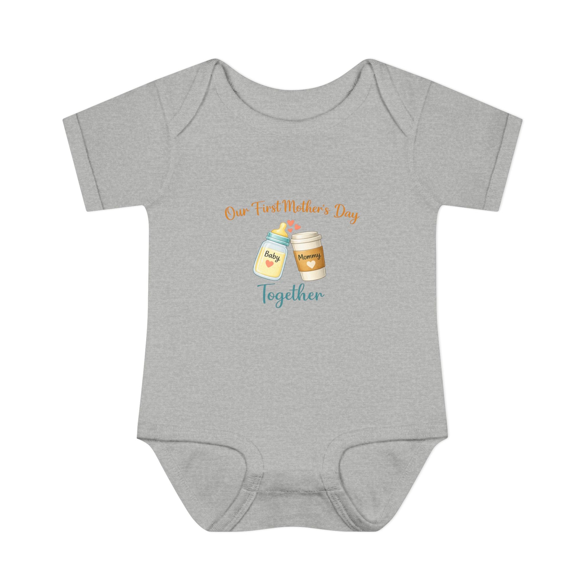 Our First Mother’s Day Together Baby Bodysuit — Infant Mother’s Day Onesie