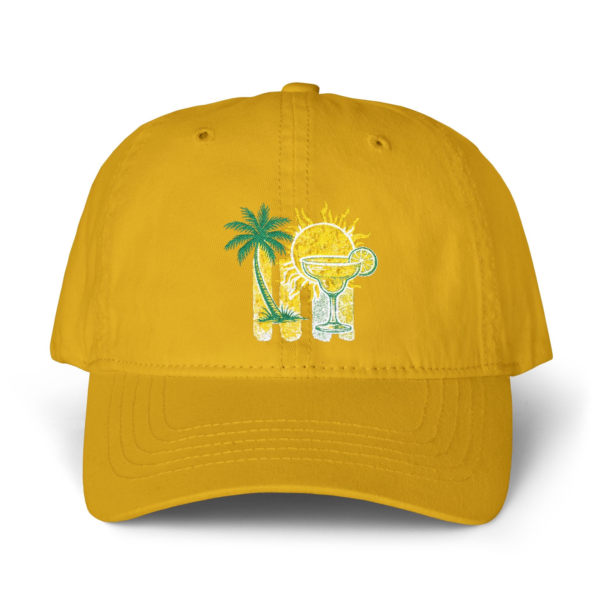 Women's Pigment-Dyed Cap with Fashion Undervisor (Embroidery)