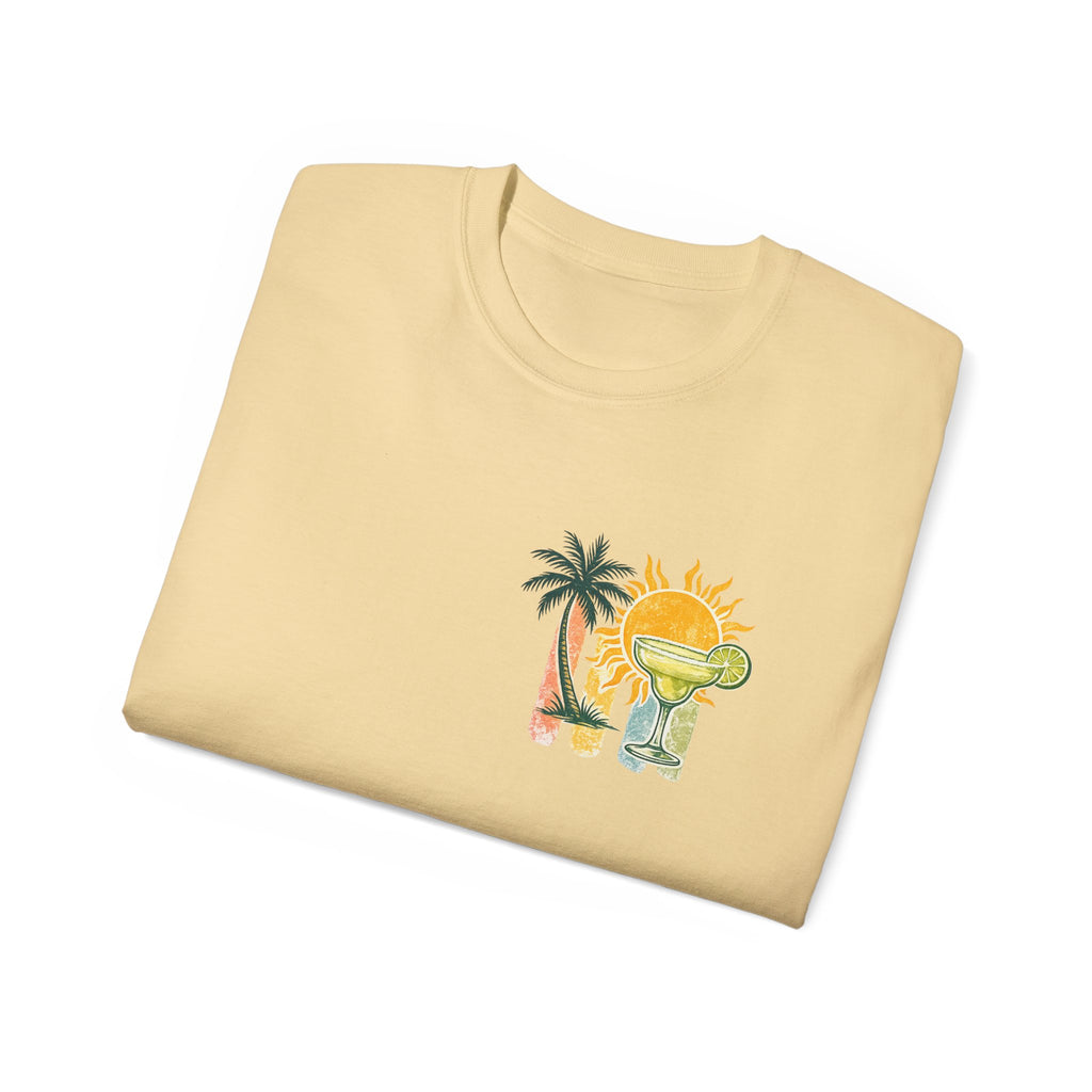Sunshine & Margaritas Tee — Tropical Cocktail Beach T-Shirt