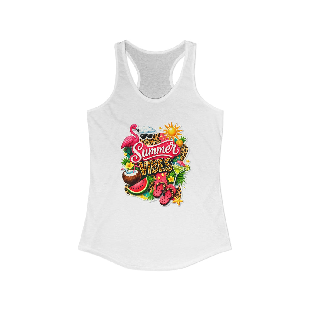 Women's Summer Vibes Racerback Tank
