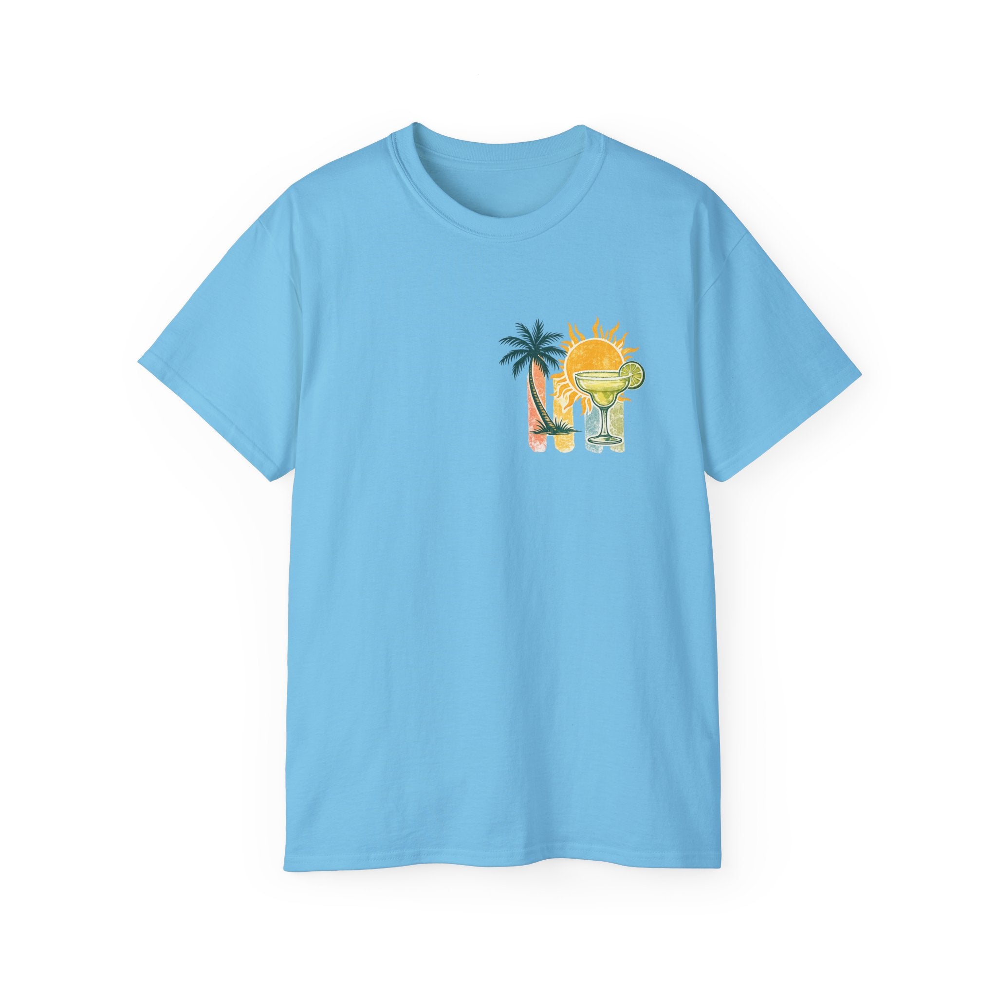 Sunshine & Margaritas Tee — Tropical Cocktail Beach T-Shirt