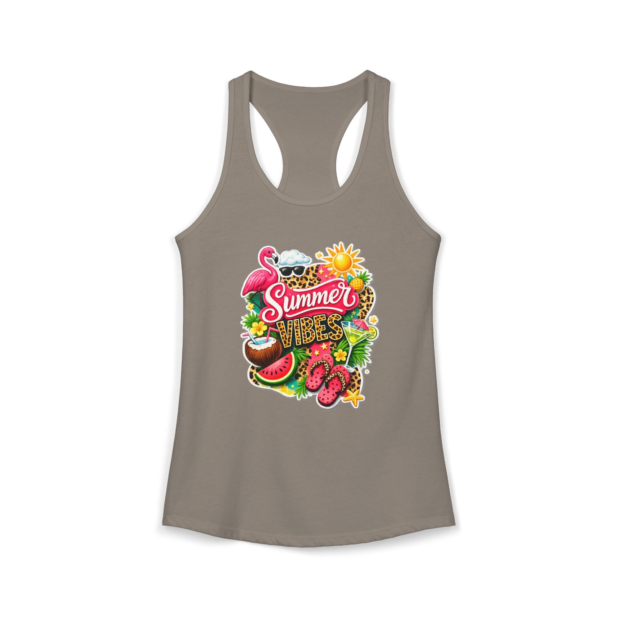 Women's Summer Vibes Racerback Tank