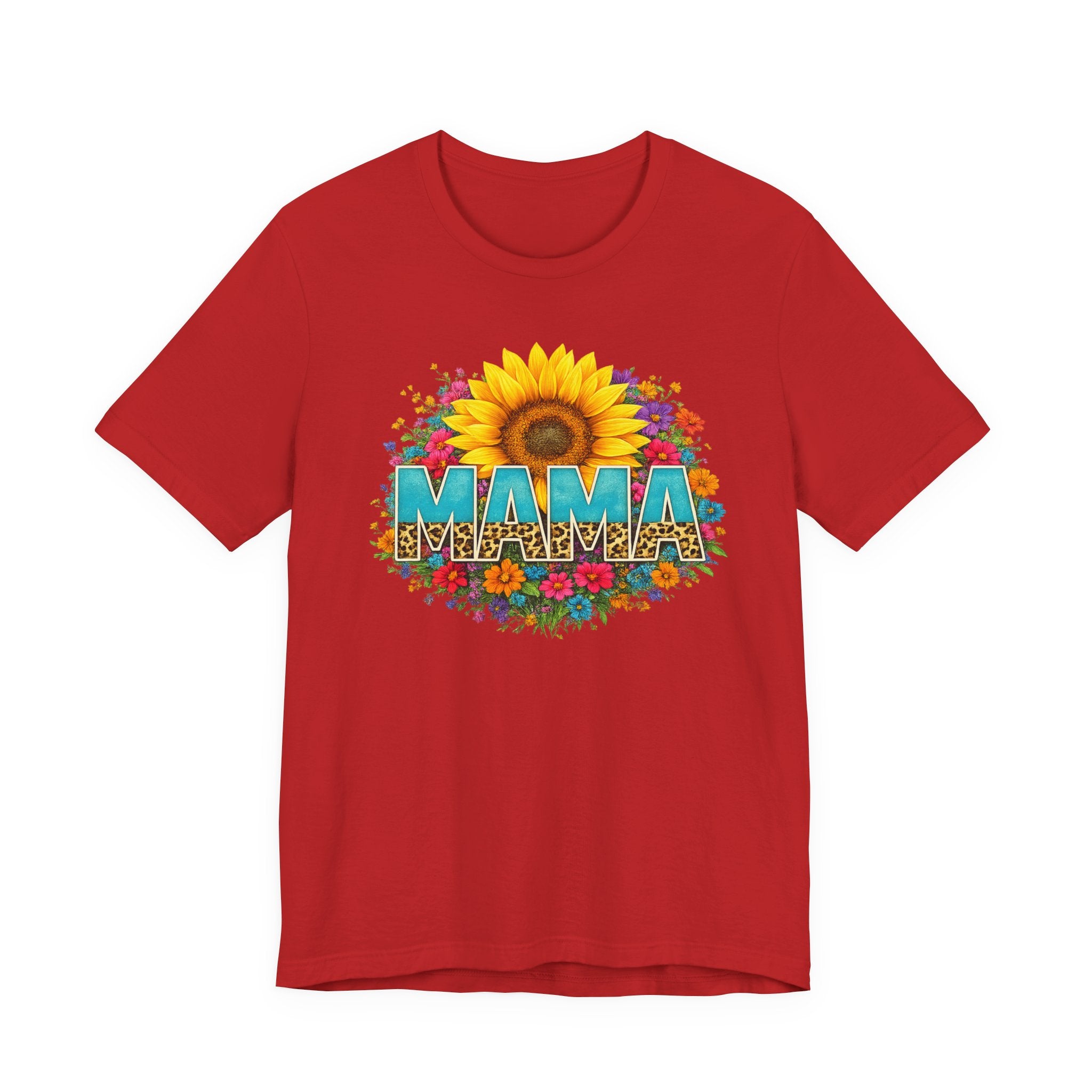 Mama Sunflower Tee — Floral "Mama" Mother's Day Gift Shirt