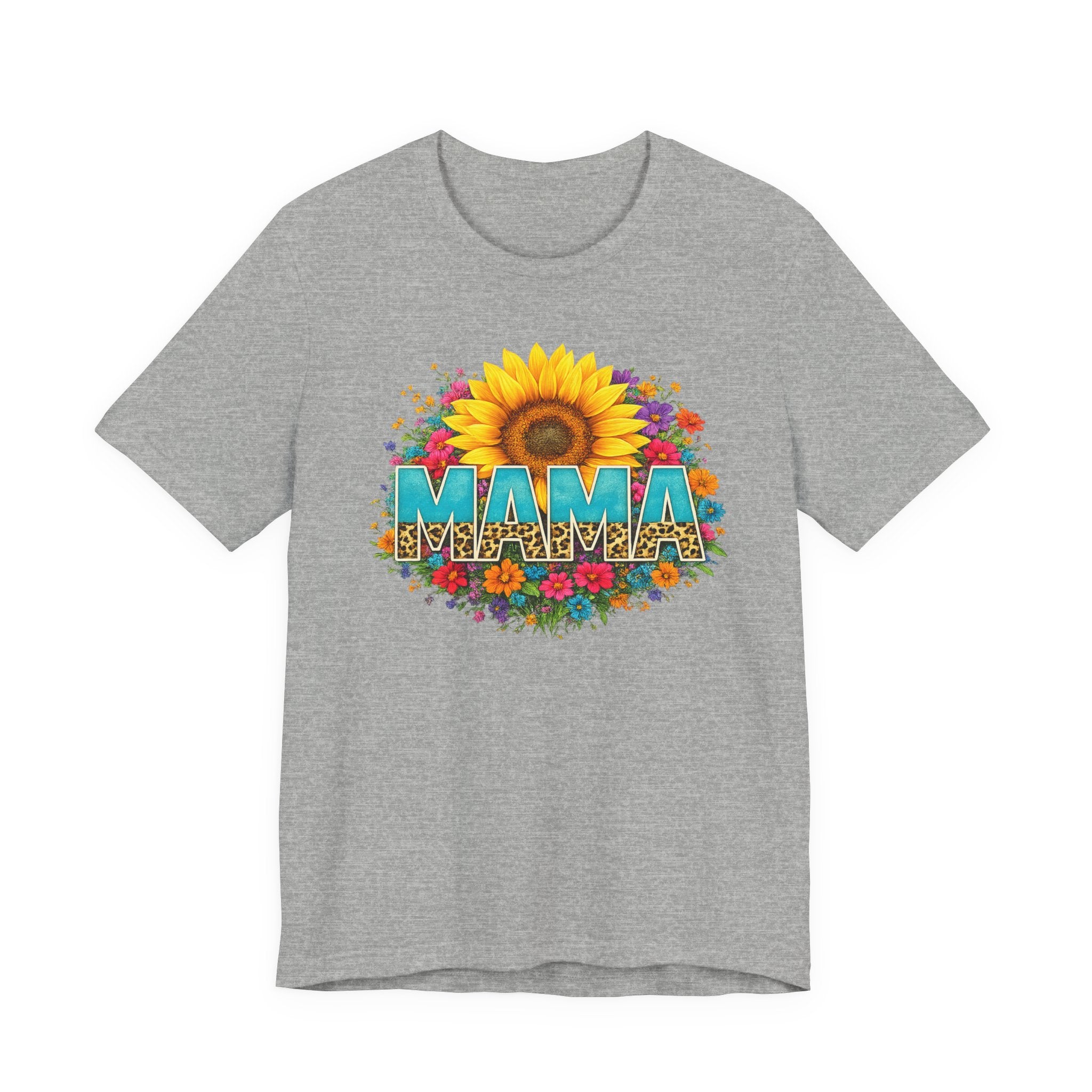 Mama Sunflower Tee — Floral "Mama" Mother's Day Gift Shirt