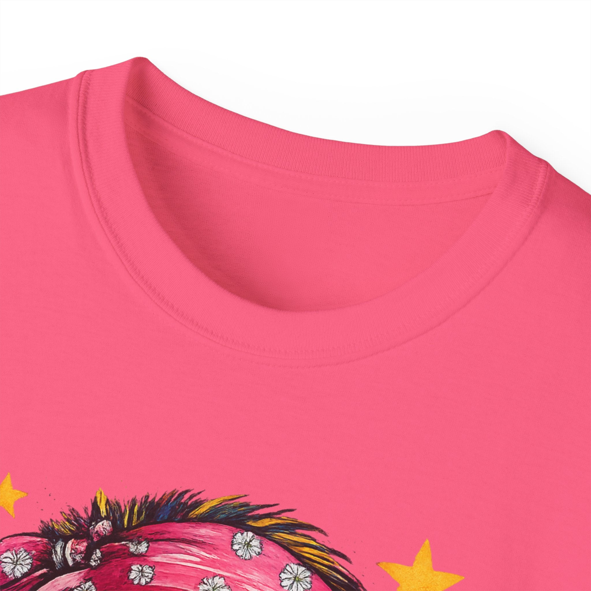 'Merica Eagle T-Shirt — Patriotic Bald Eagle with Sunglasses & Floral Design