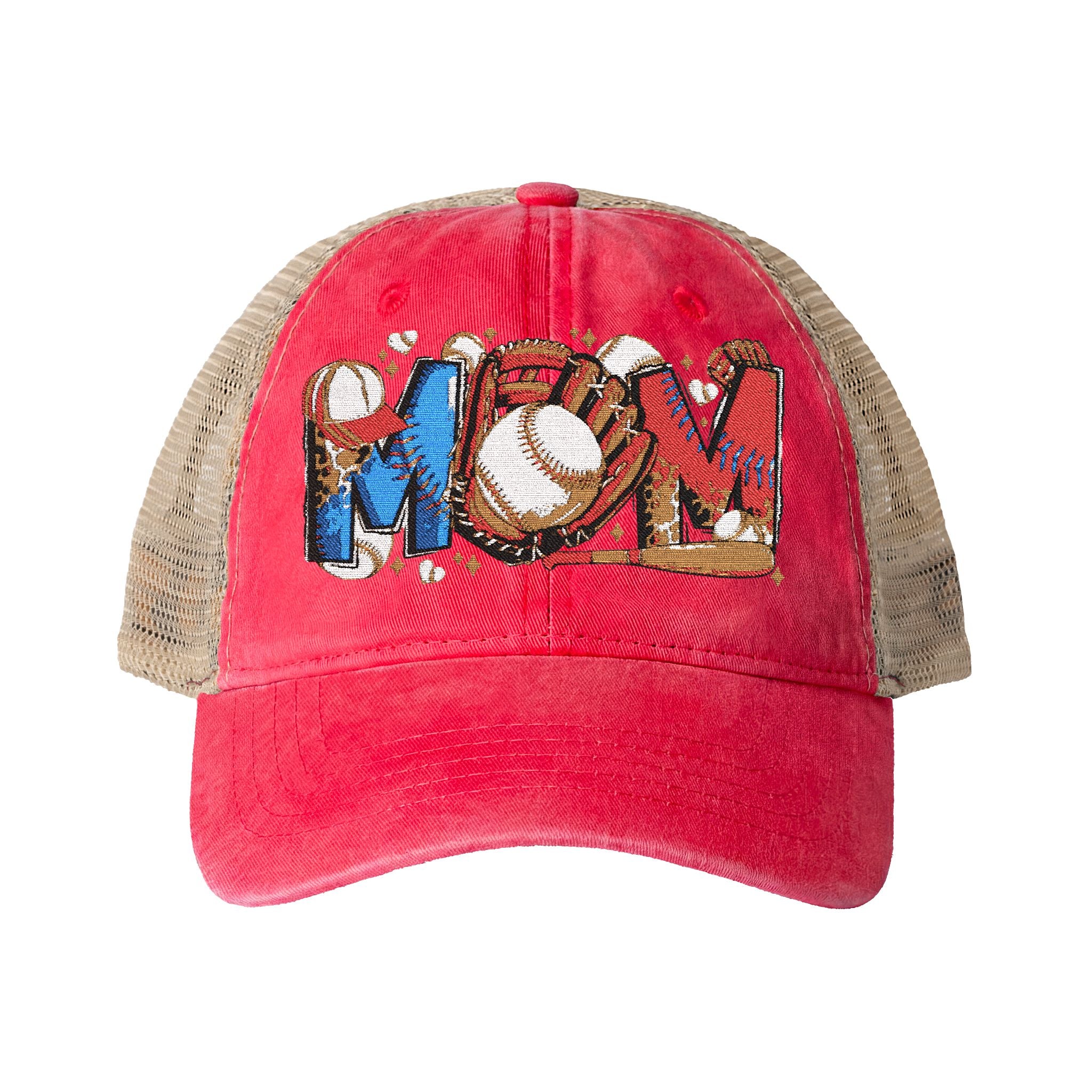 Women's Washed Mesh-Back Cap
