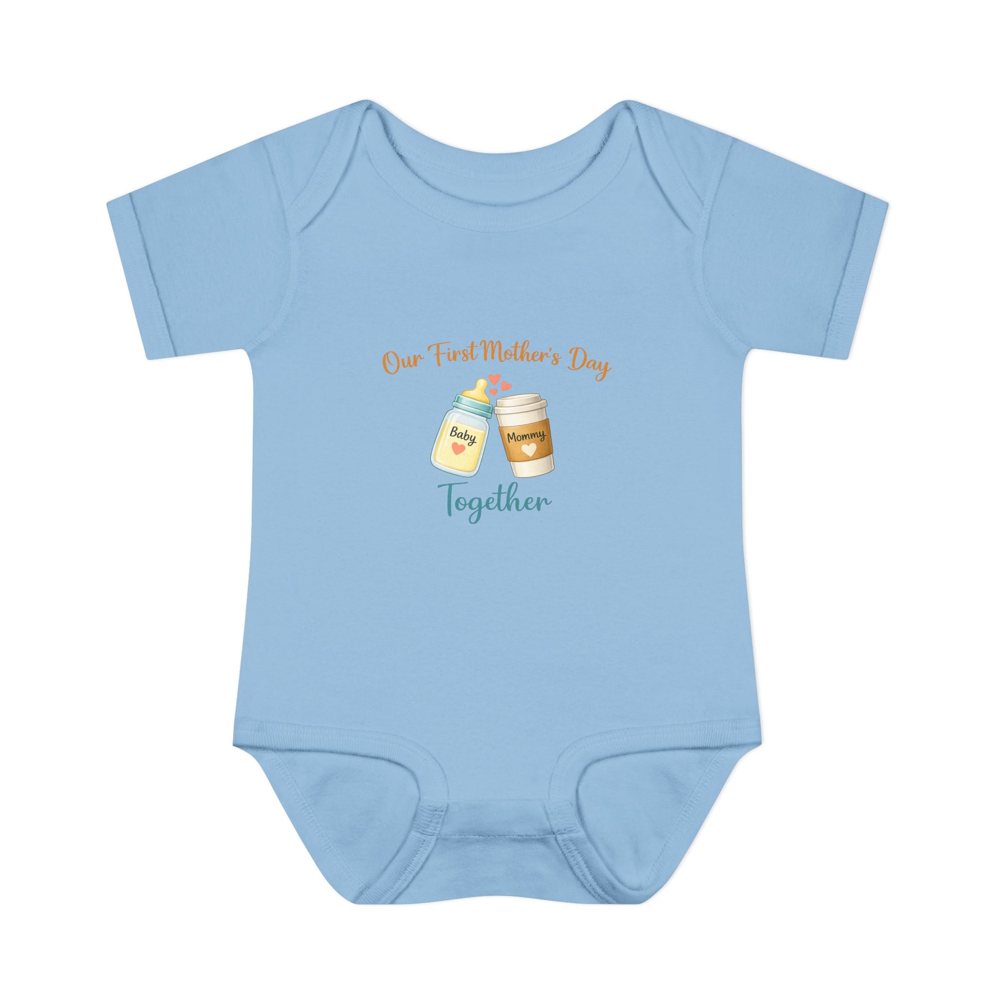 Our First Mother’s Day Together Baby Bodysuit — Infant Mother’s Day Onesie