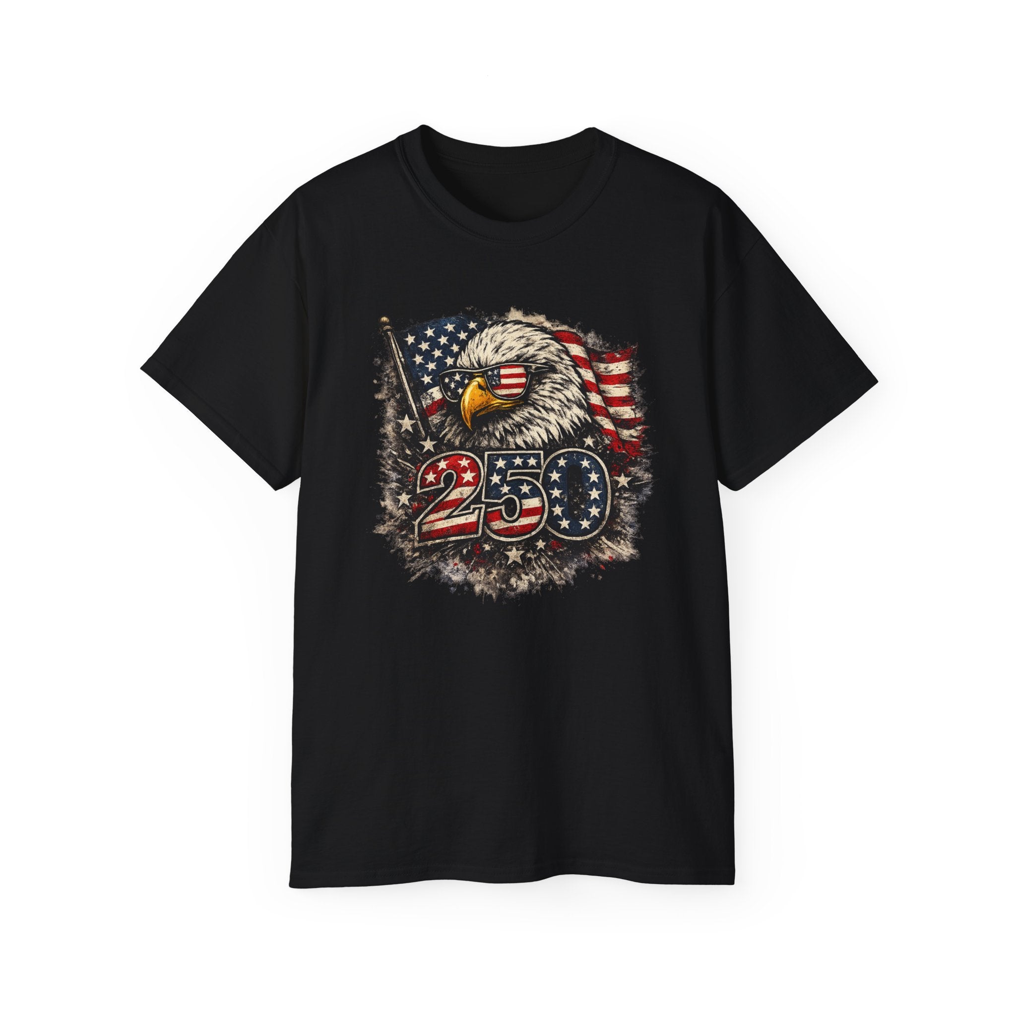 Patriotic Eagle 250th Anniversary T-Shirt