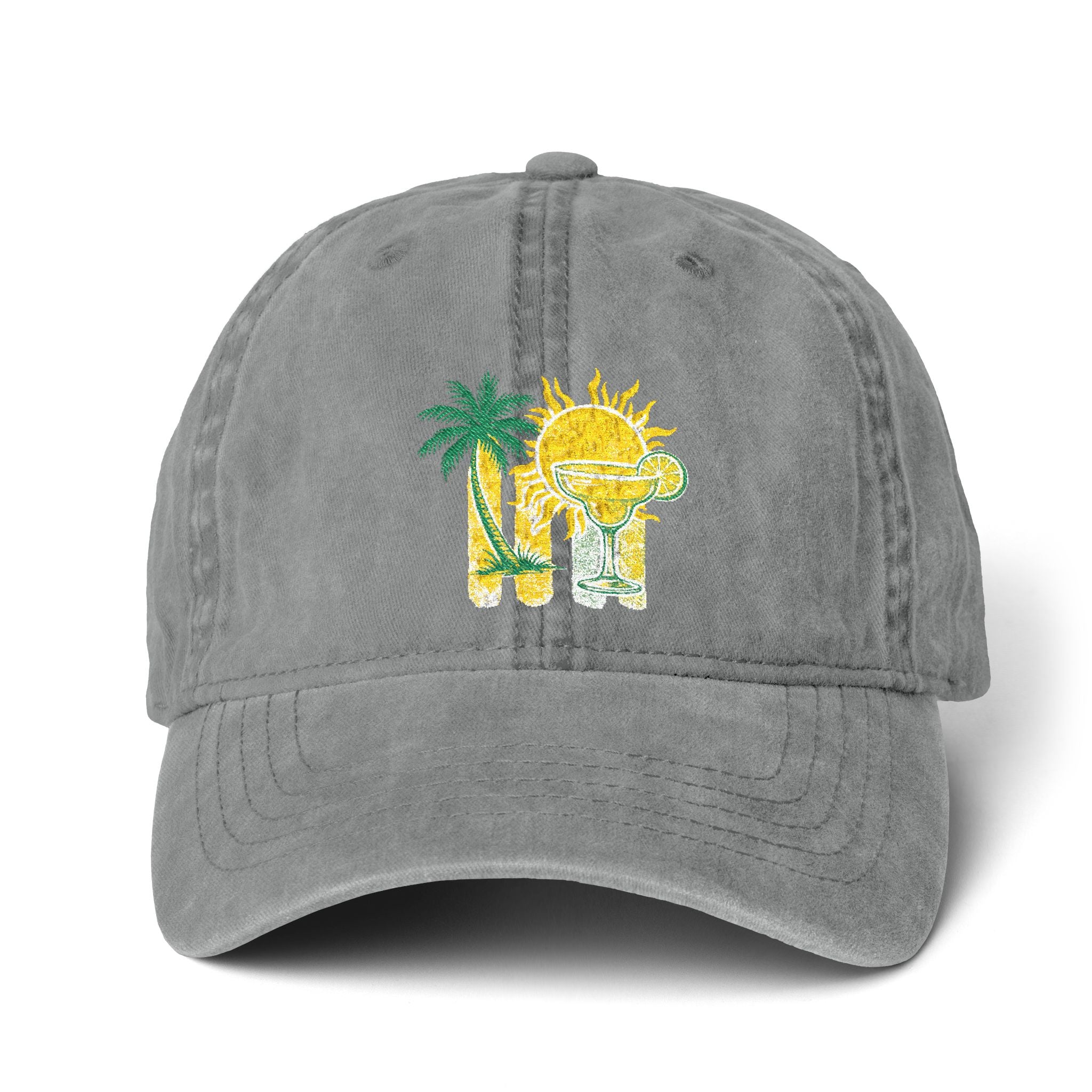 Women's Pigment-Dyed Cap with Fashion Undervisor (Embroidery)