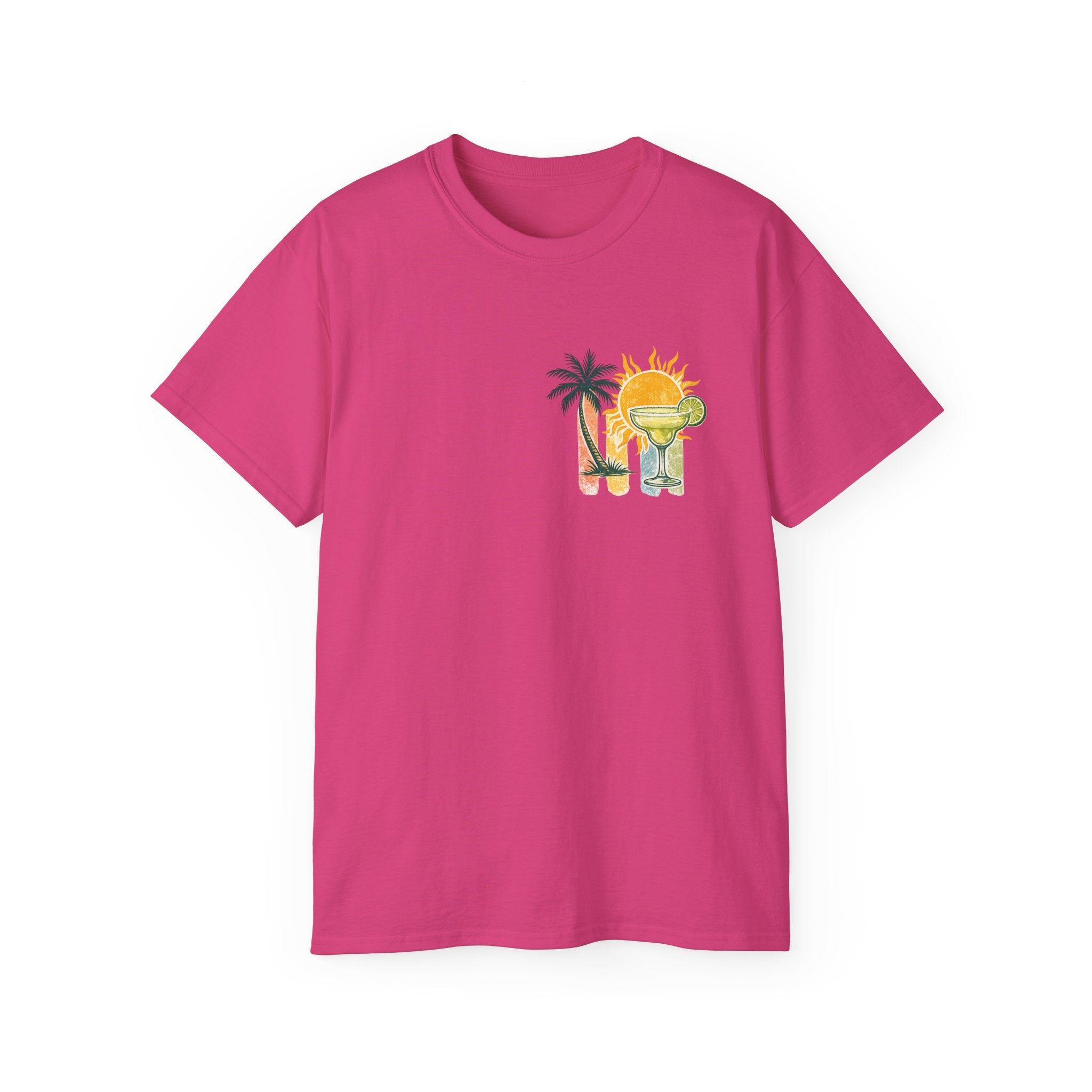 Sunshine & Margaritas Tee — Tropical Cocktail Beach T-Shirt