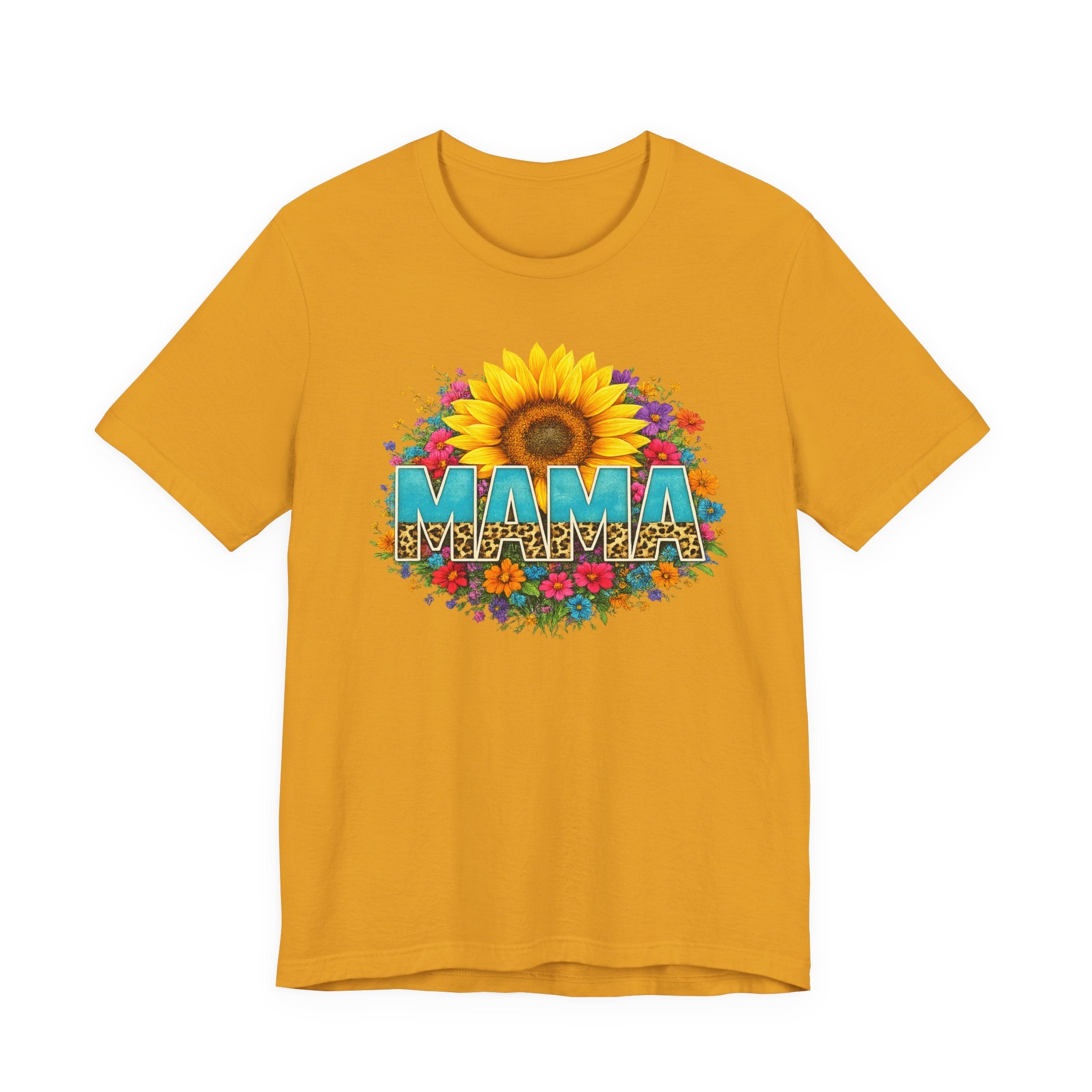 Mama Sunflower Tee — Floral "Mama" Mother's Day Gift Shirt