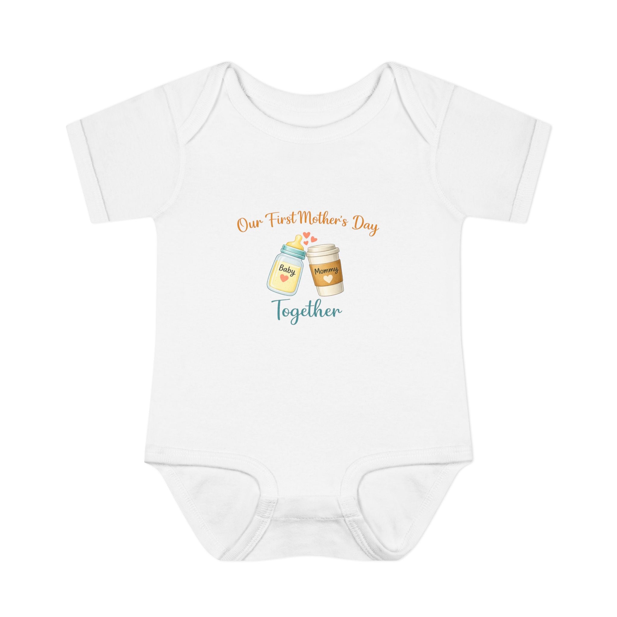 Our First Mother’s Day Together Baby Bodysuit — Infant Mother’s Day Onesie