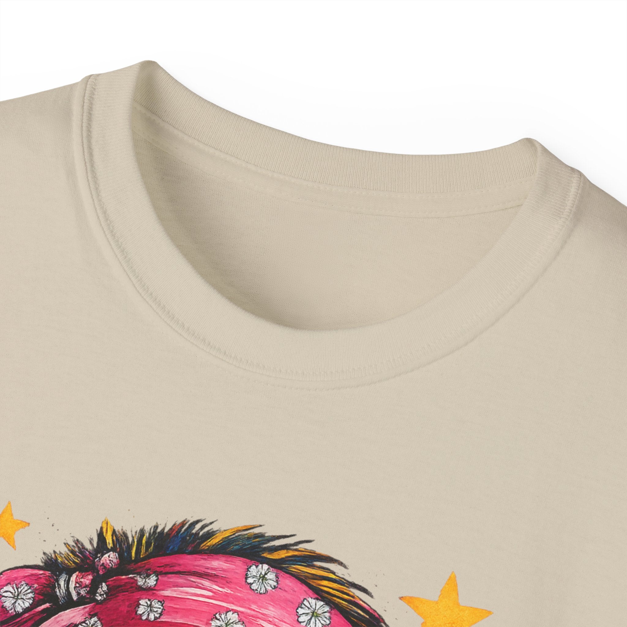 'Merica Eagle T-Shirt — Patriotic Bald Eagle with Sunglasses & Floral Design