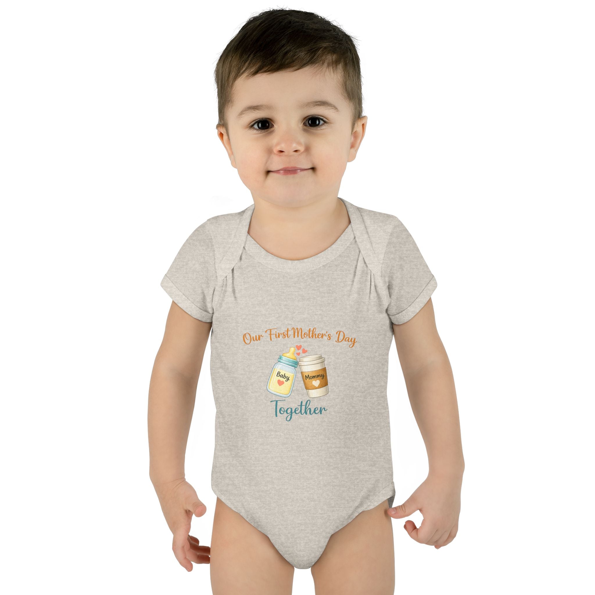 Our First Mother’s Day Together Baby Bodysuit — Infant Mother’s Day Onesie