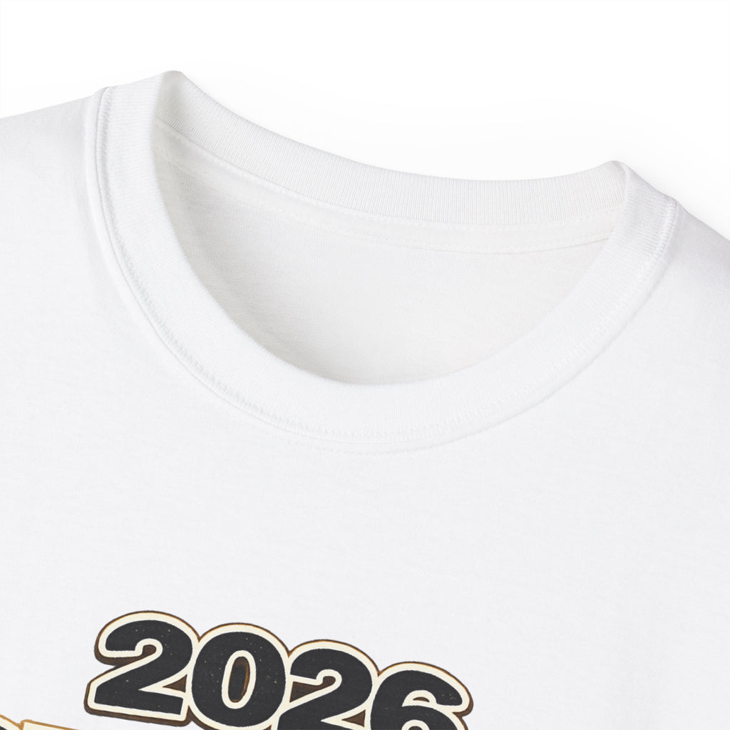 2026 Senior Mom T-Shirt — Leopard Print Graduation Tee