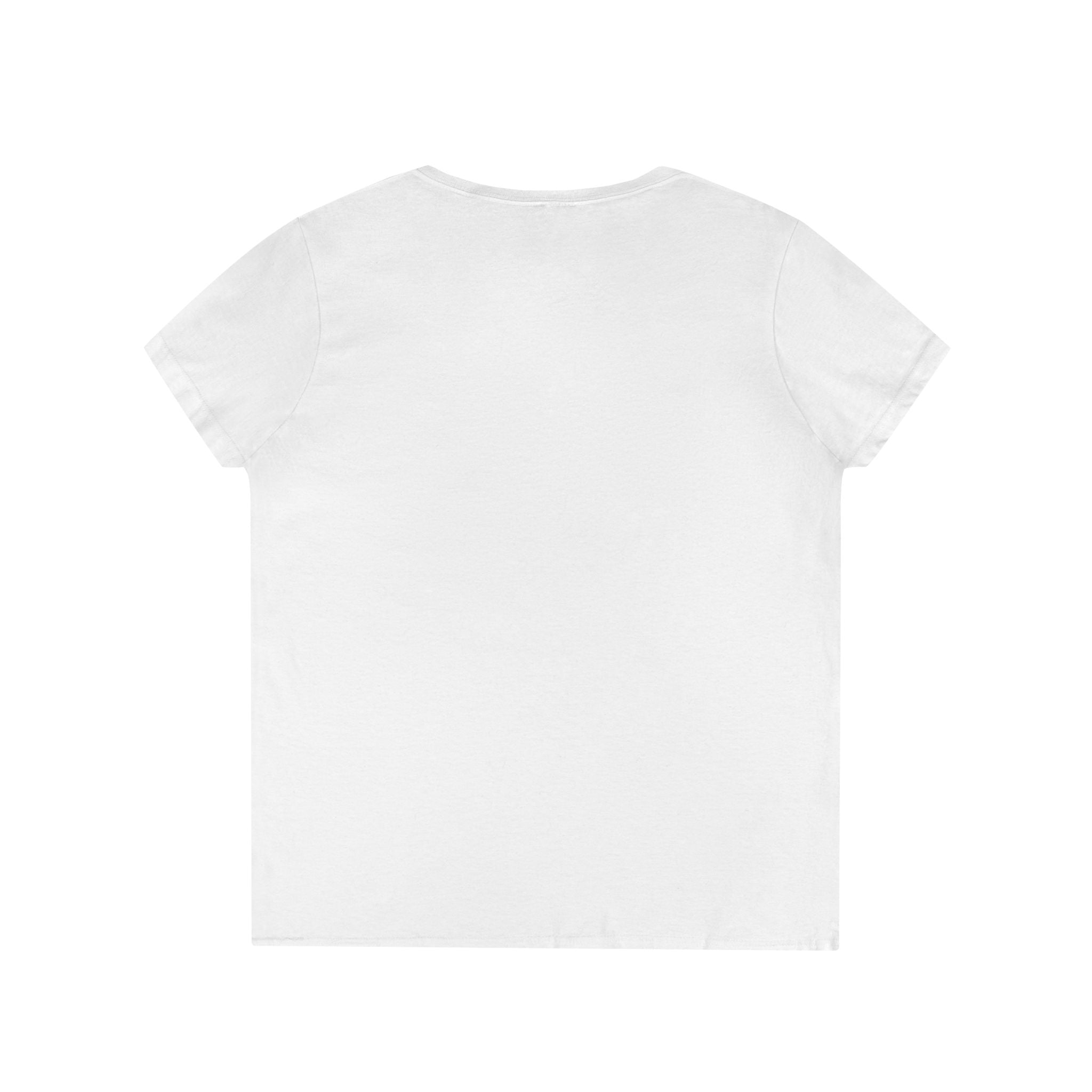 Motherhood V-Neck Tee — Pink & Leopard "Mother Hood" Graphic for Moms
