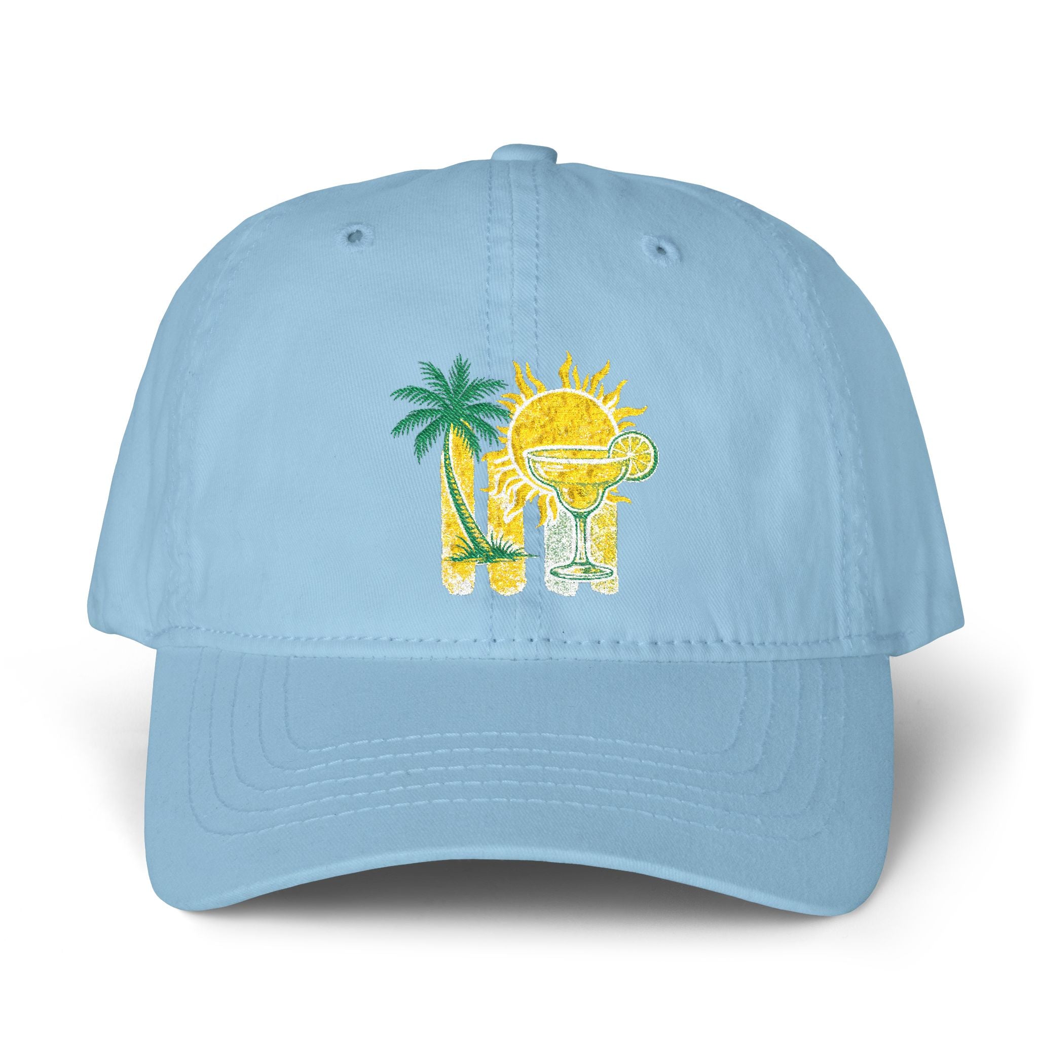 Women's Pigment-Dyed Cap with Fashion Undervisor (Embroidery)
