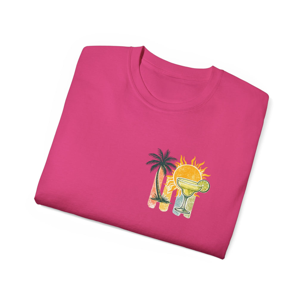 Sunshine & Margaritas Tee — Tropical Cocktail Beach T-Shirt