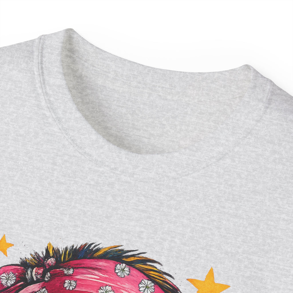 'Merica Eagle T-Shirt — Patriotic Bald Eagle with Sunglasses & Floral Design