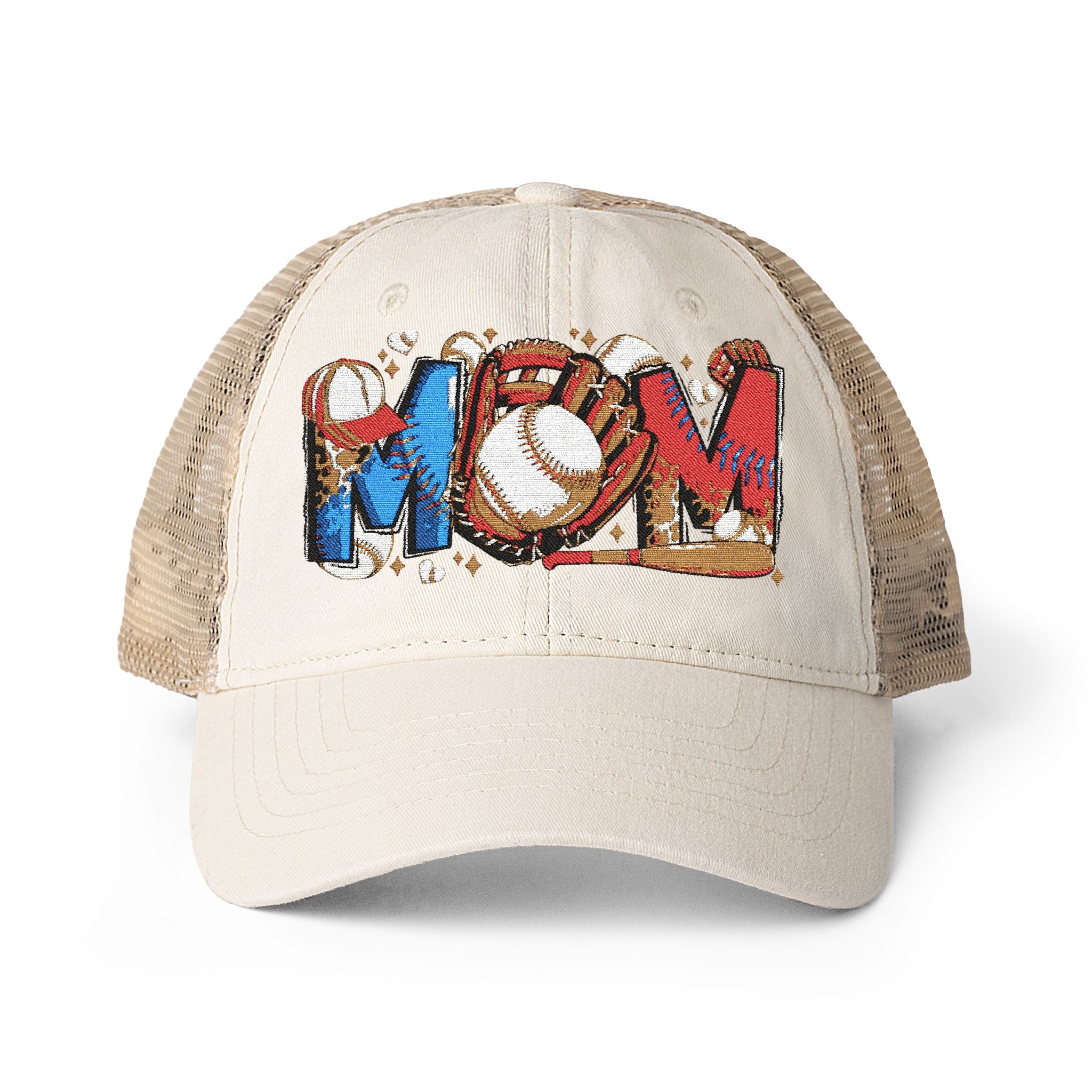 Women's Washed Mesh-Back Cap