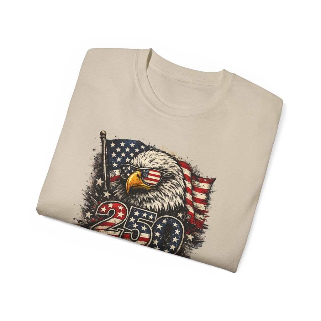 Patriotic Eagle 250th Anniversary T-Shirt