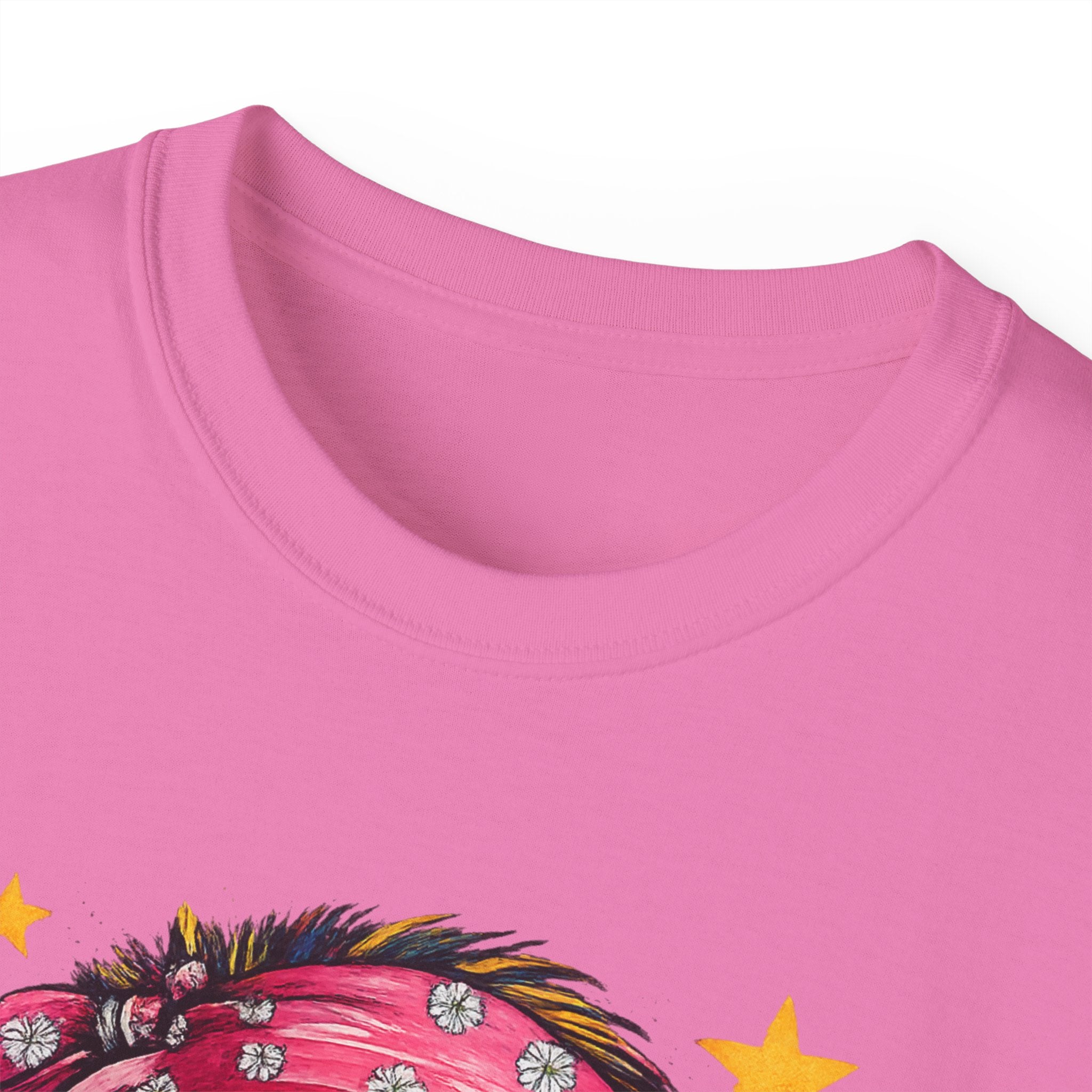 'Merica Eagle T-Shirt — Patriotic Bald Eagle with Sunglasses & Floral Design
